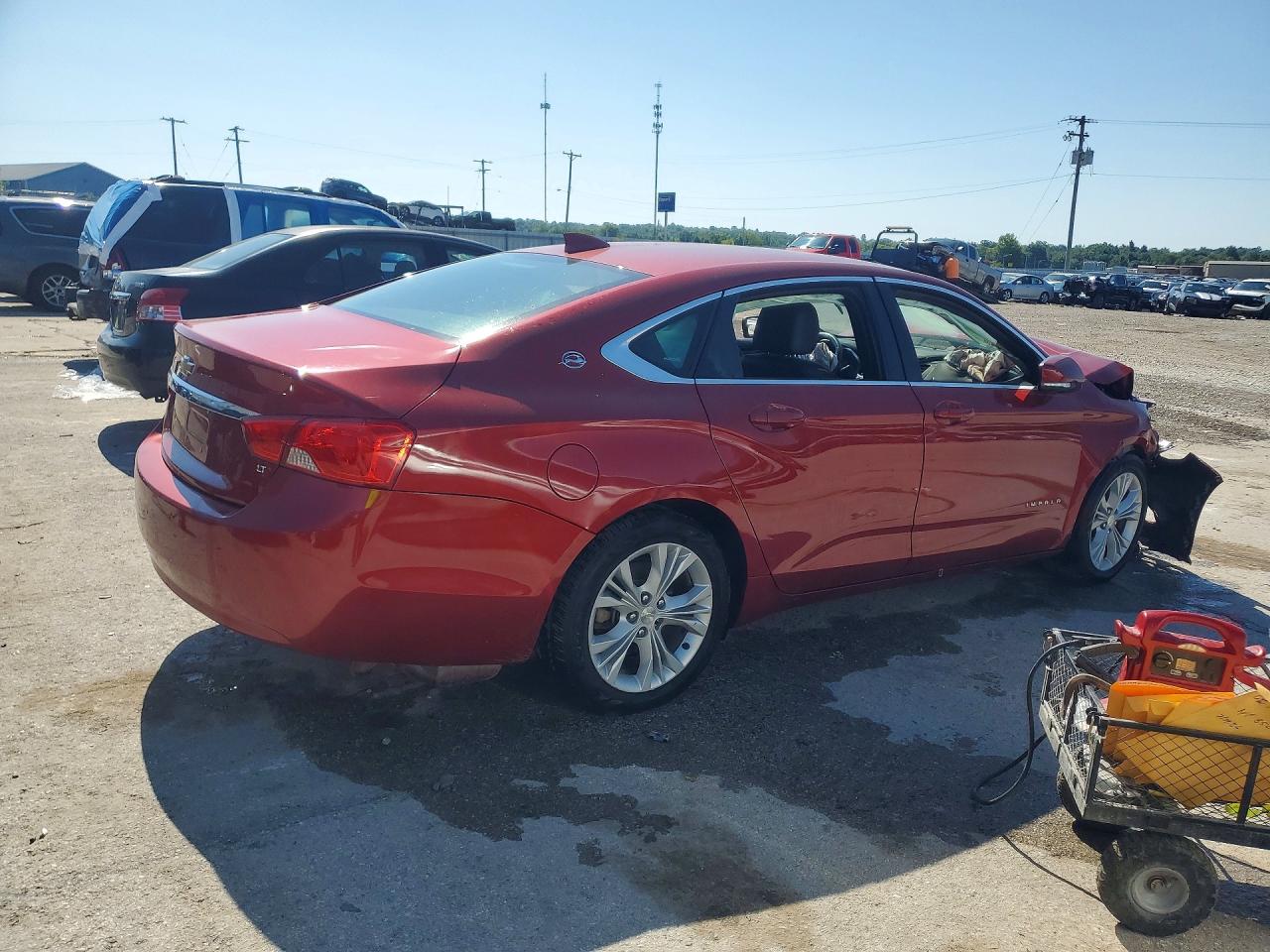 2015 Chevrolet Impala Lt Красный vin: 2G1125S32F9170502