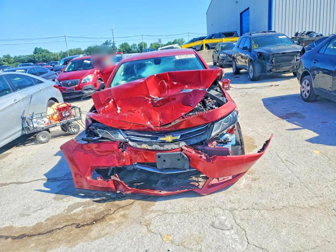 2015 Chevrolet Impala Lt Красный vin: 2G1125S32F9170502