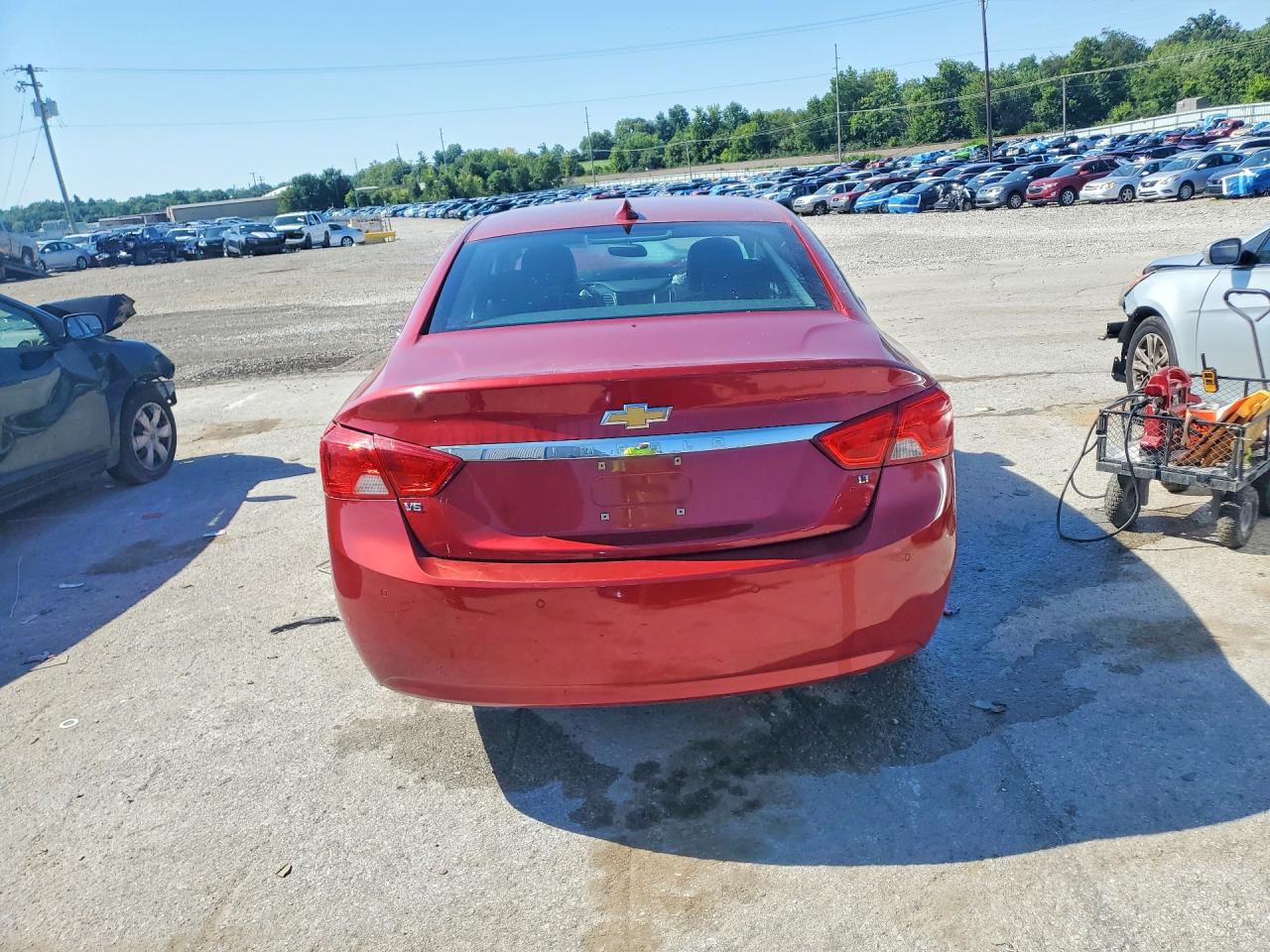 2015 Chevrolet Impala Lt Красный vin: 2G1125S32F9170502