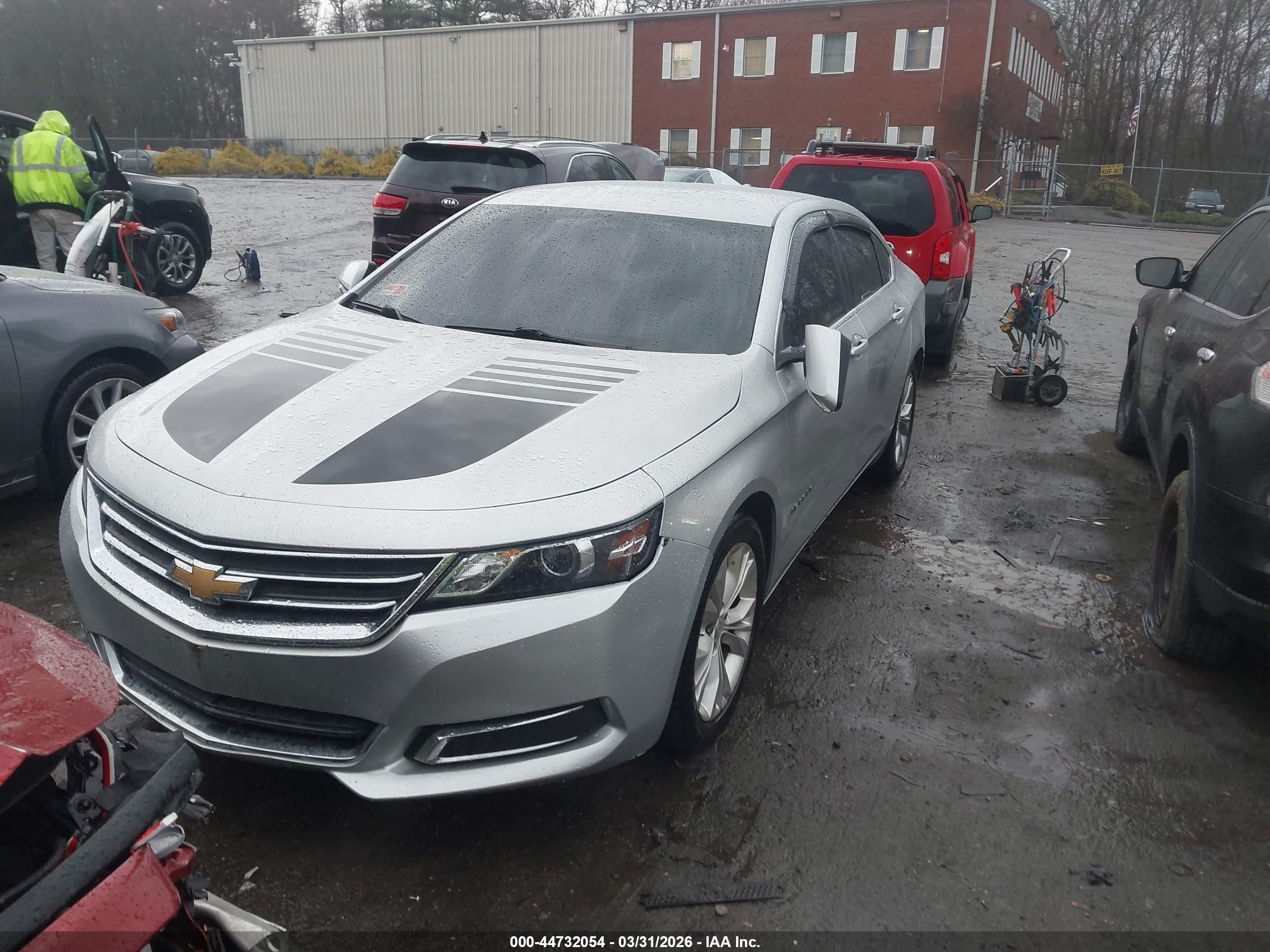 2015 Chevrolet Impala 2lt Silver vin: 2G1125S32F9203286