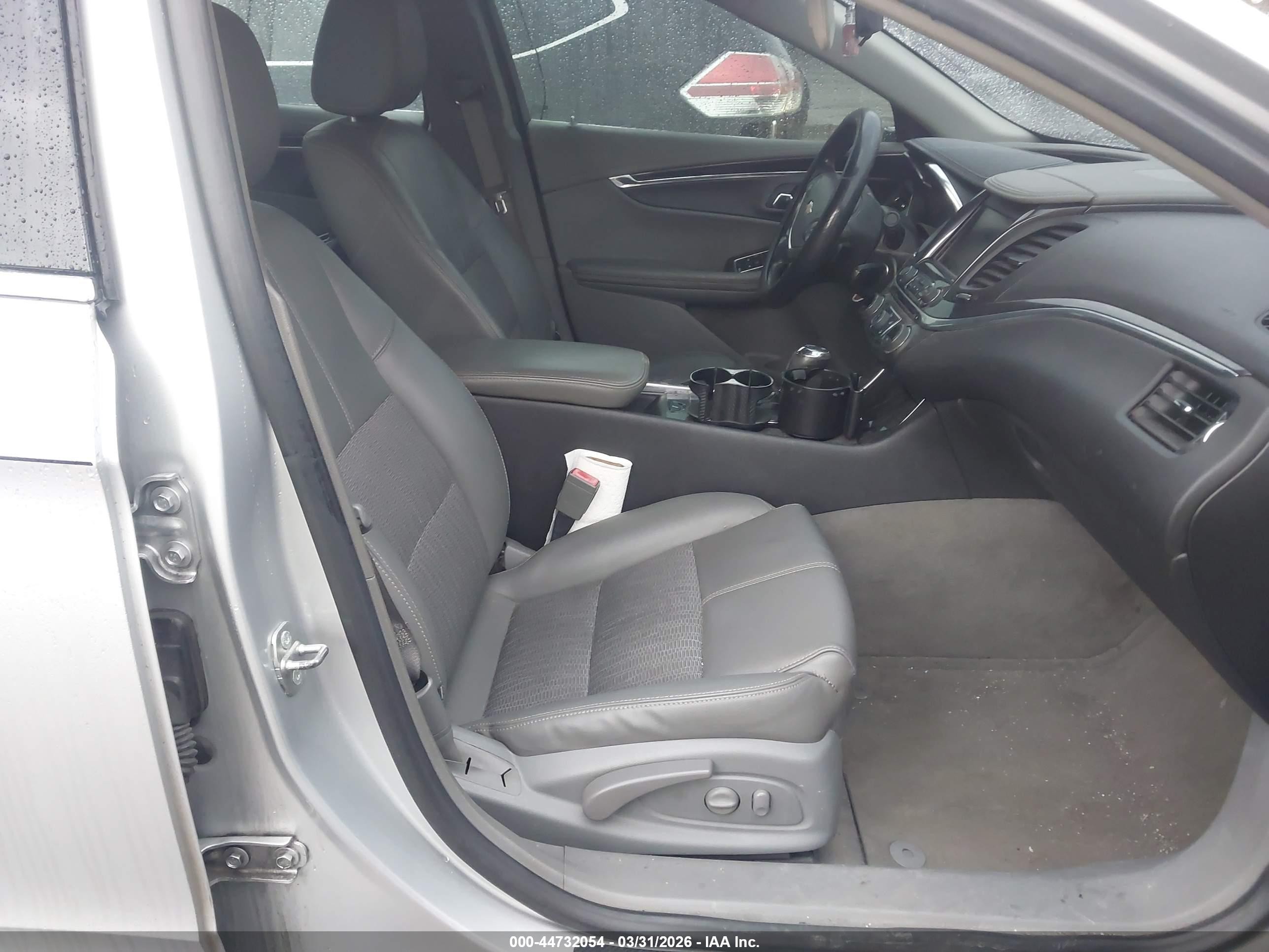 2015 Chevrolet Impala 2lt Silver vin: 2G1125S32F9203286