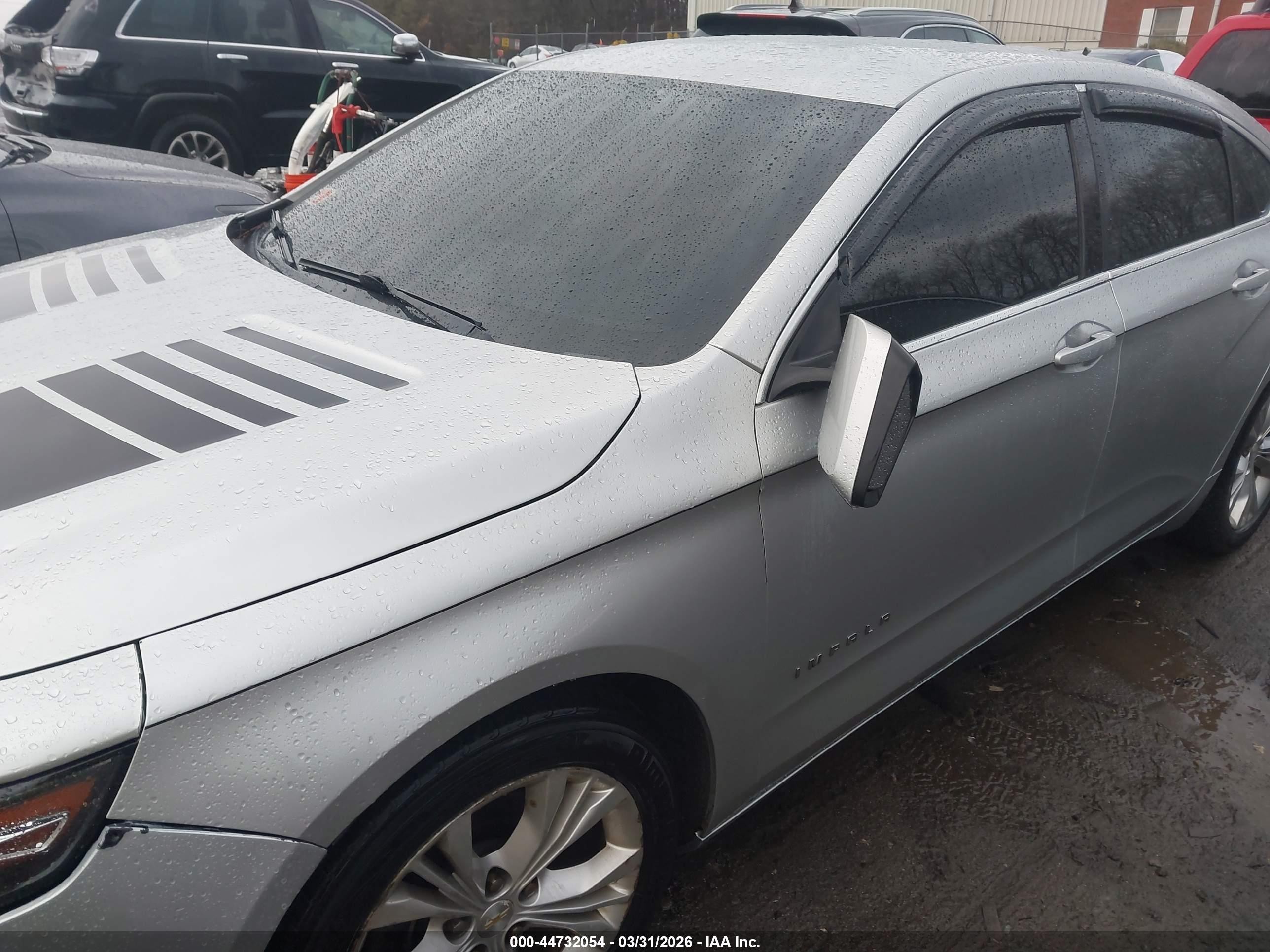 2015 Chevrolet Impala 2lt Silver vin: 2G1125S32F9203286