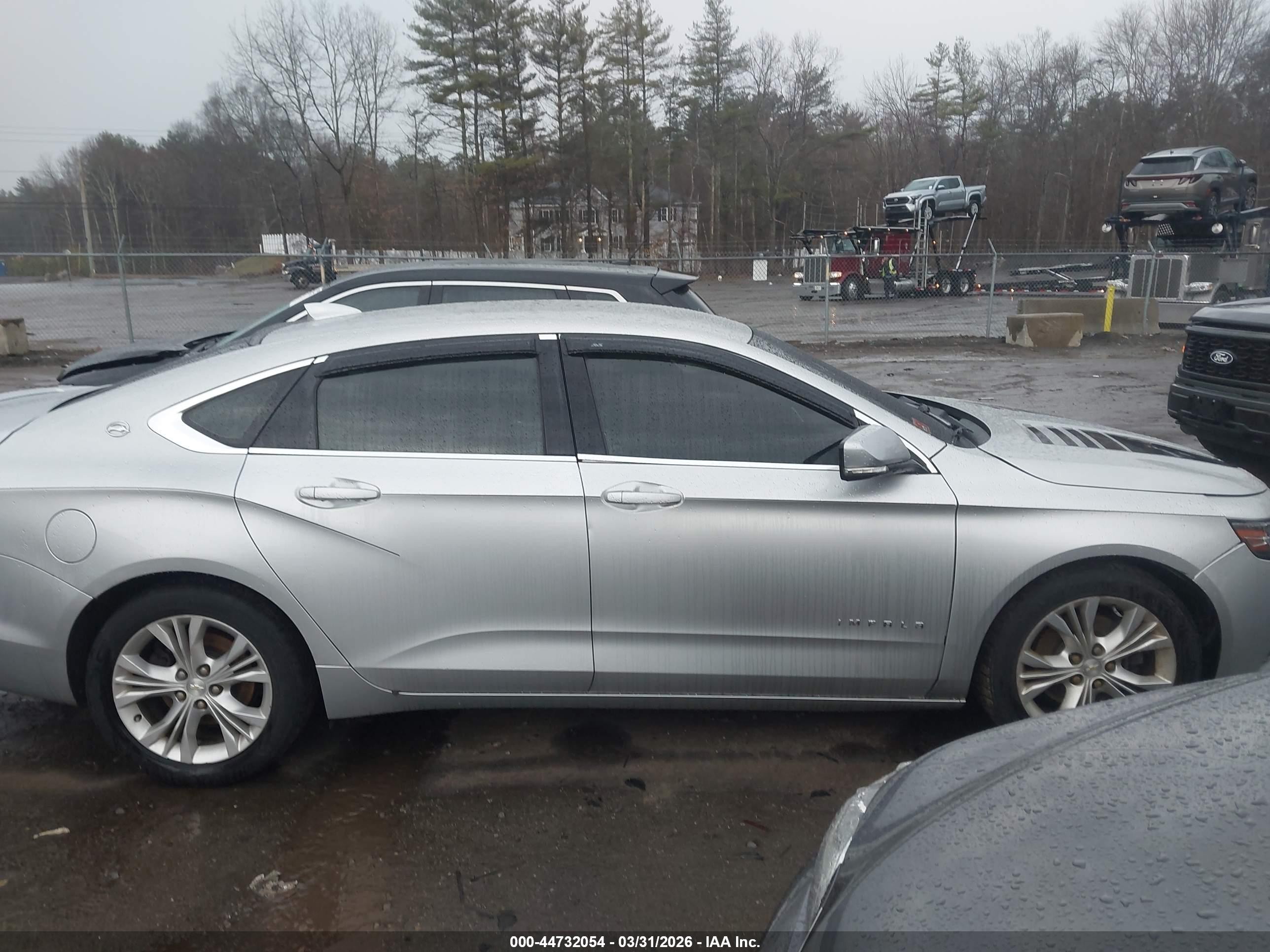 2015 Chevrolet Impala 2lt Silver vin: 2G1125S32F9203286