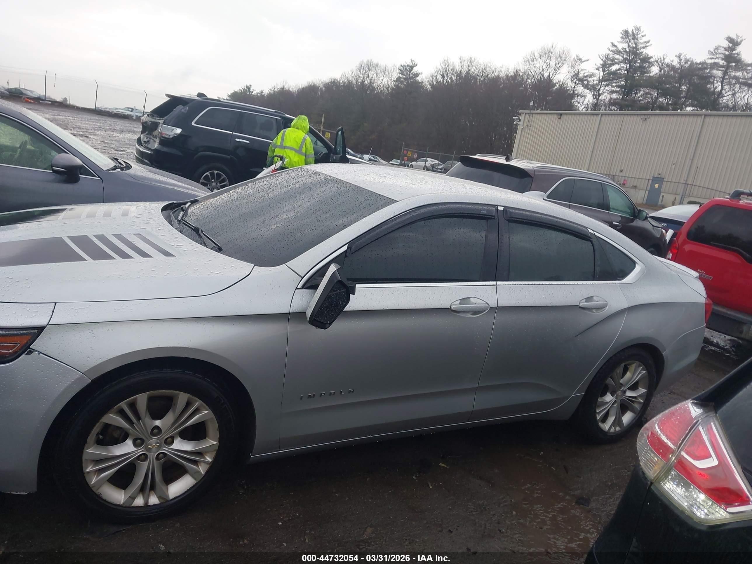 2015 Chevrolet Impala 2lt Silver vin: 2G1125S32F9203286