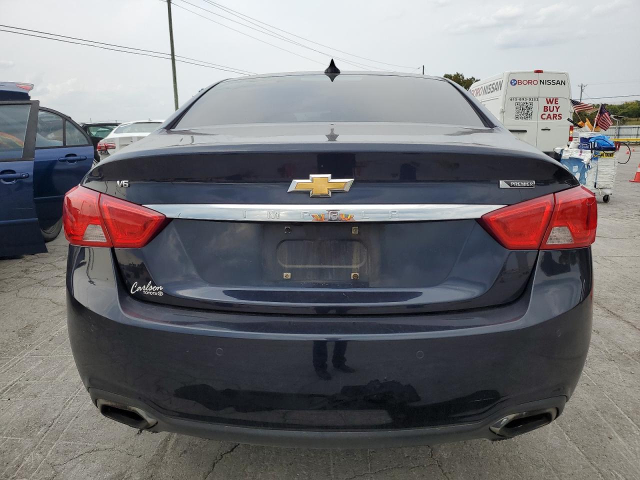 2018 Chevrolet Impala Premier Синий vin: 2G1125S32J9110762