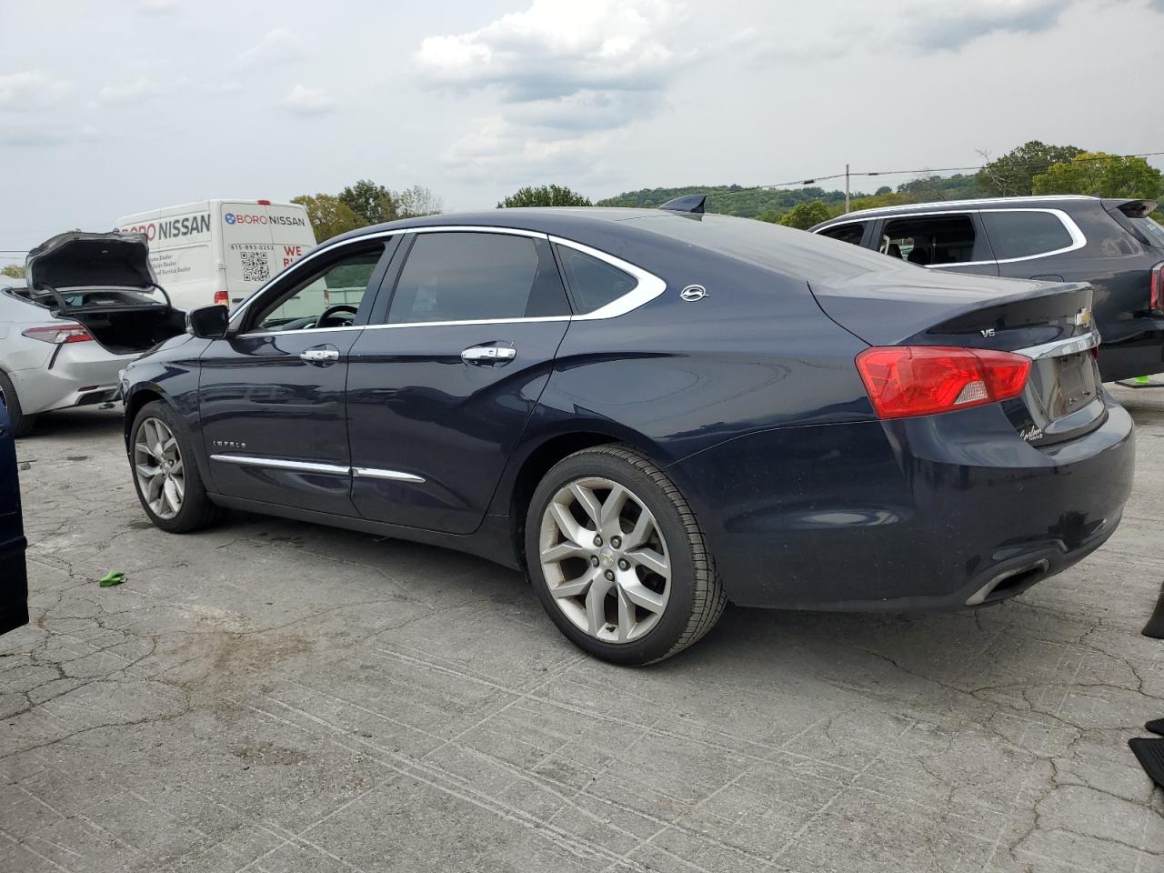 2018 Chevrolet Impala Premier Синий vin: 2G1125S32J9110762