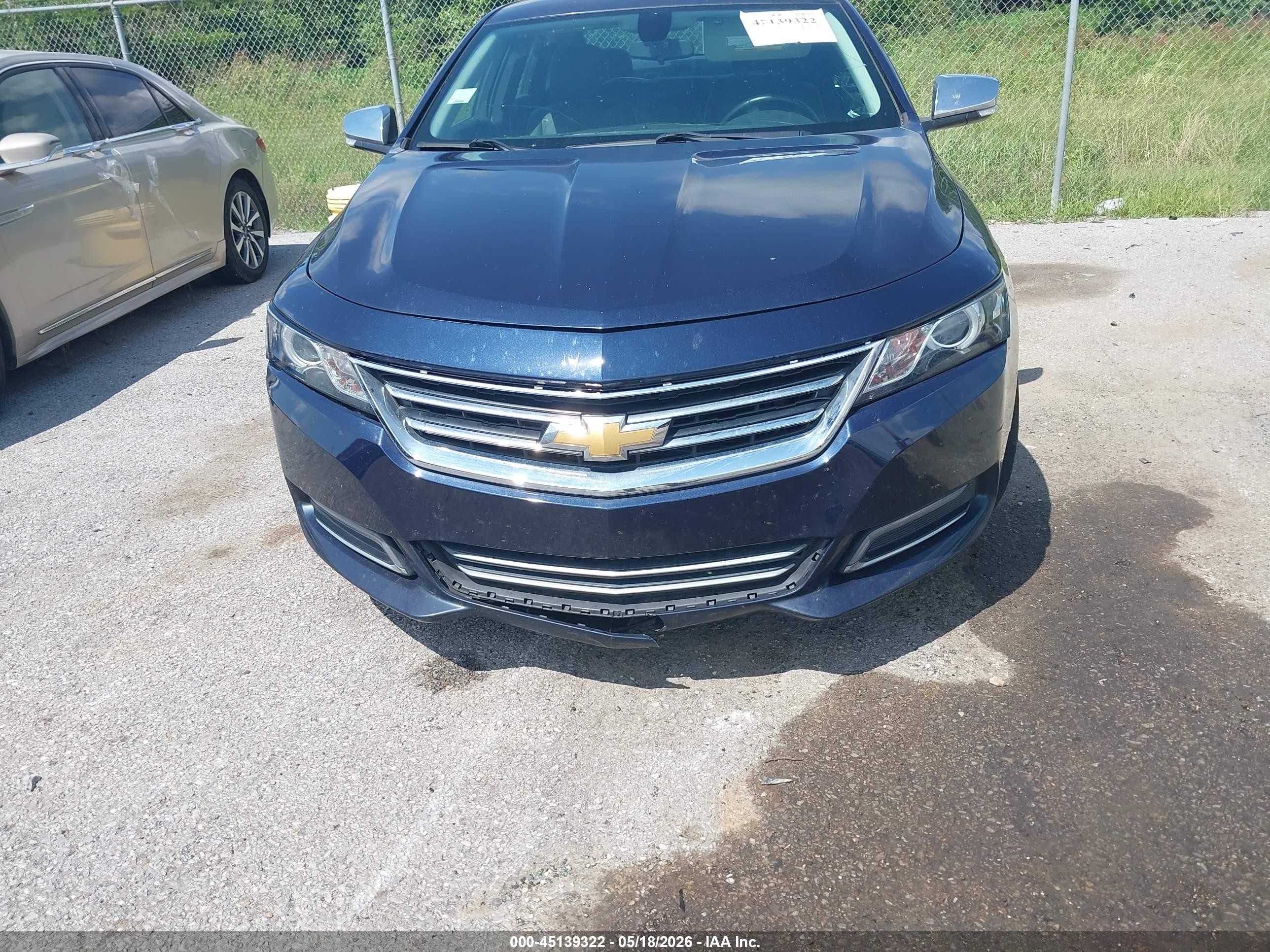 2018 Chevrolet Impala 2lz Black vin: 2G1125S32J9146273