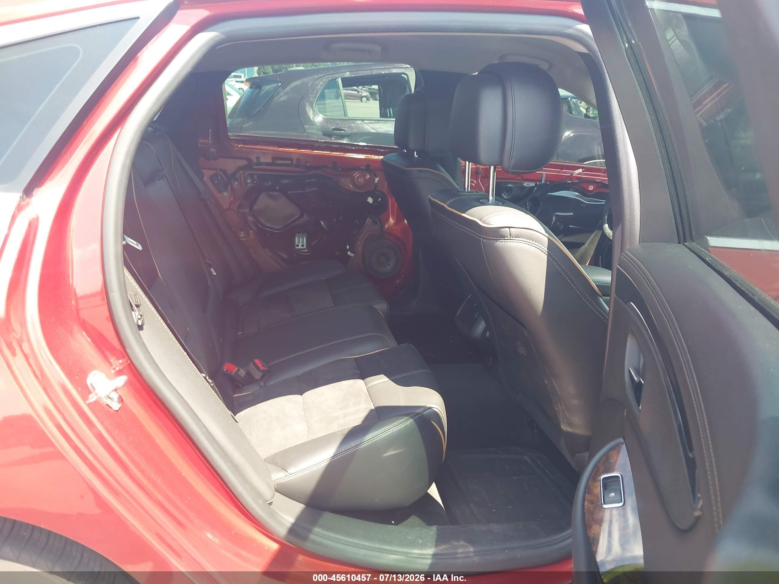 2014 Chevrolet Impala 2lt Red vin: 2G1125S33E9187663