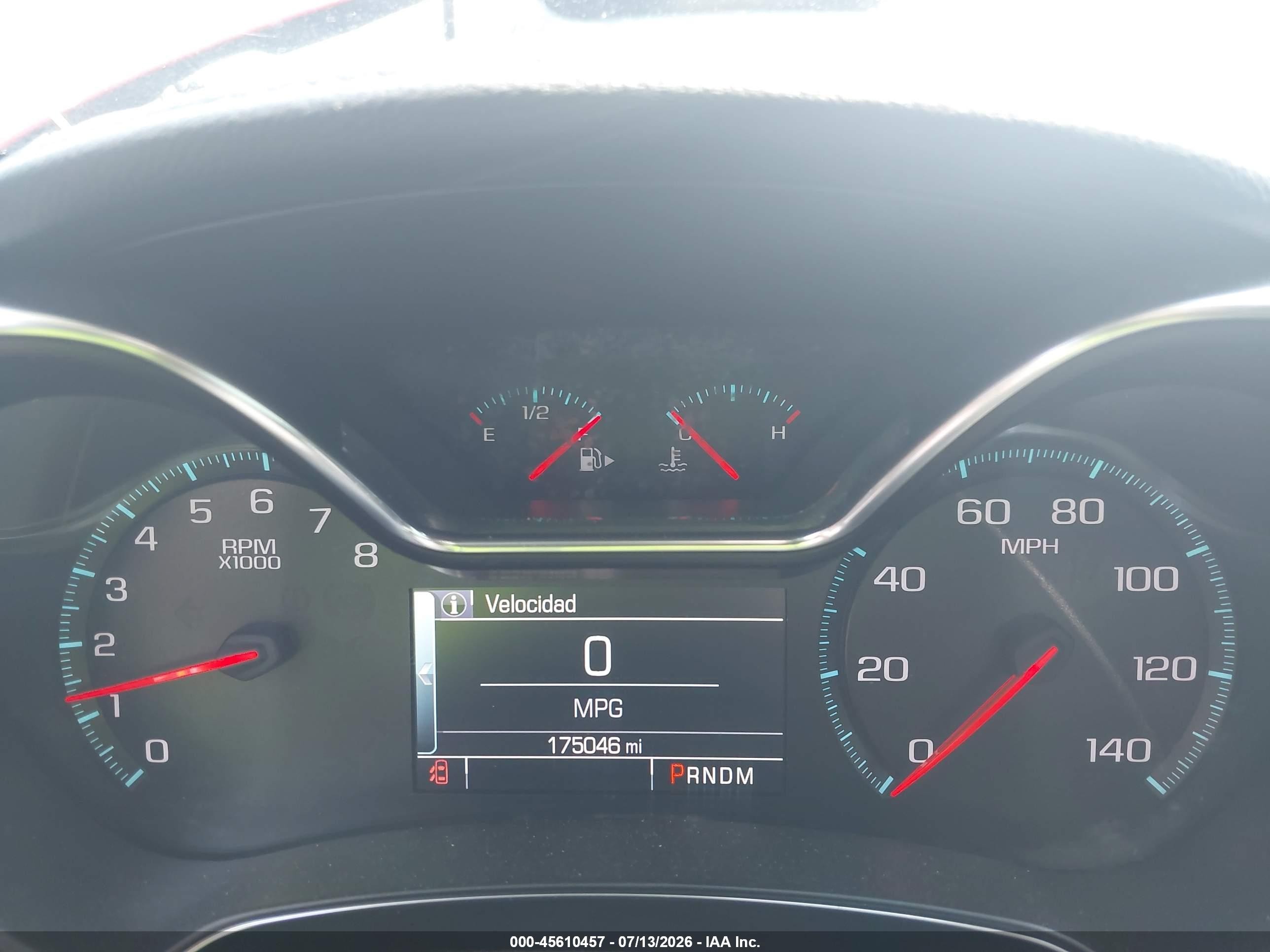 2014 Chevrolet Impala 2lt Red vin: 2G1125S33E9187663