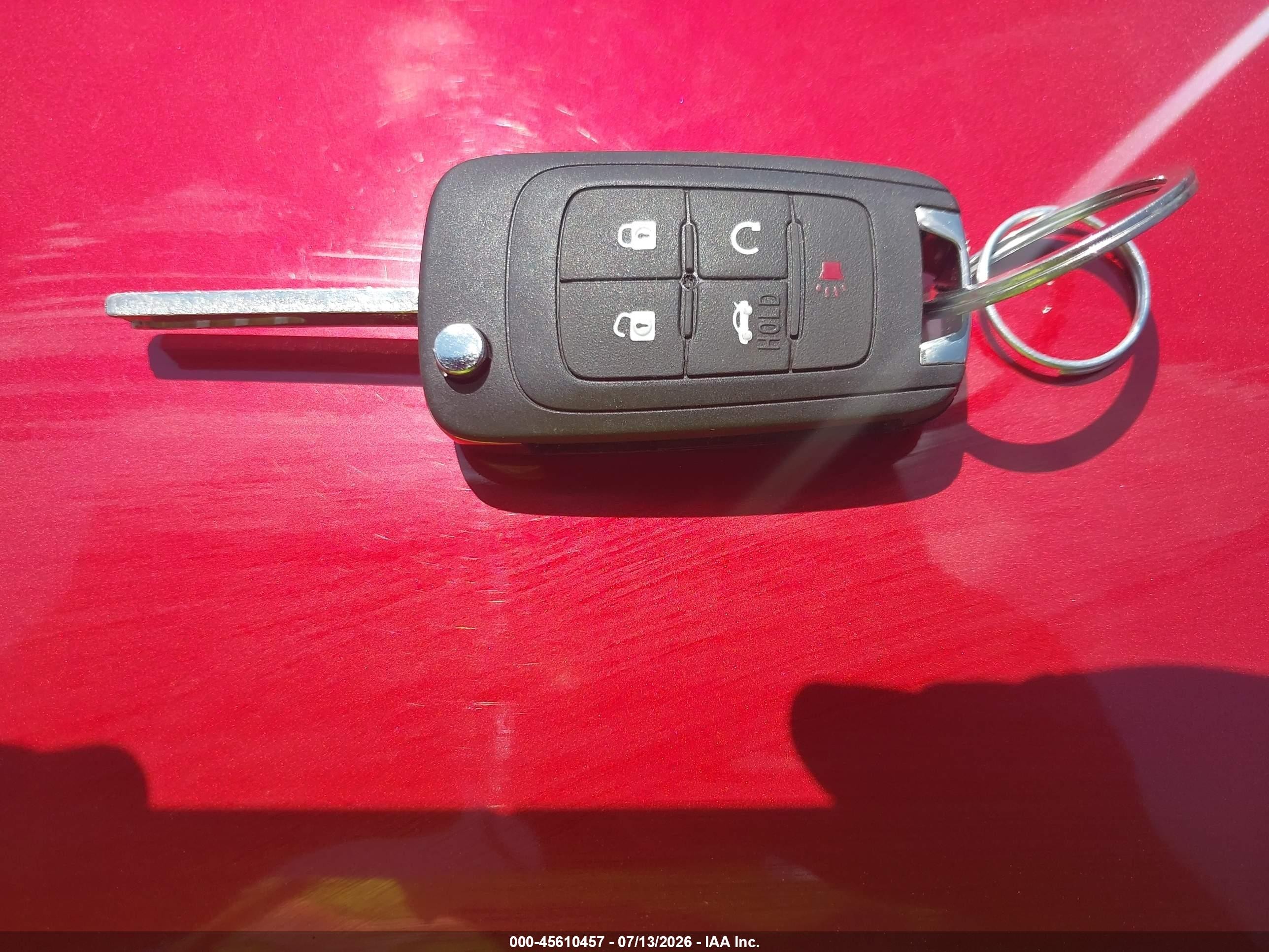 2014 Chevrolet Impala 2lt Red vin: 2G1125S33E9187663