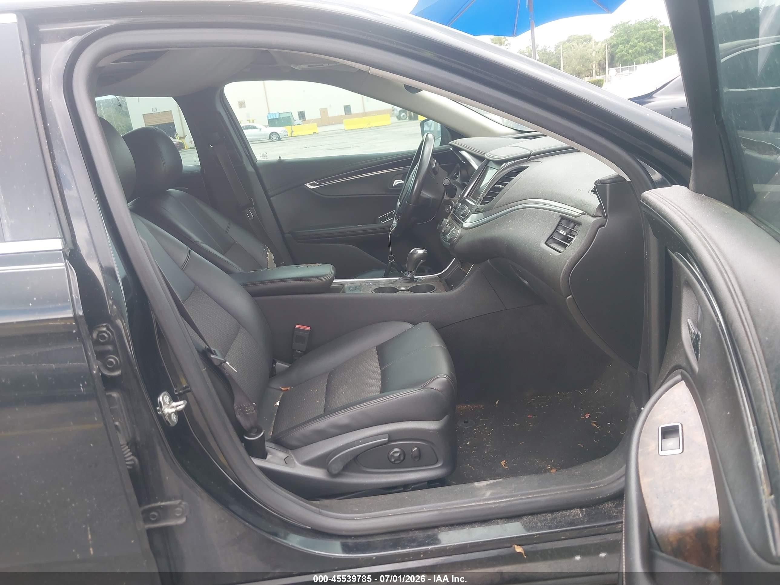 2014 Chevrolet Impala 2lt Black vin: 2G1125S33E9210309
