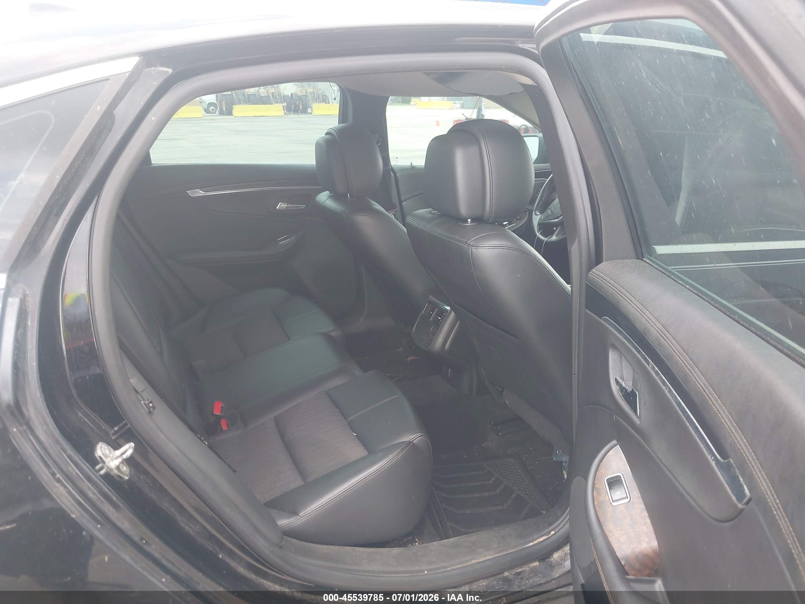 2014 Chevrolet Impala 2lt Black vin: 2G1125S33E9210309
