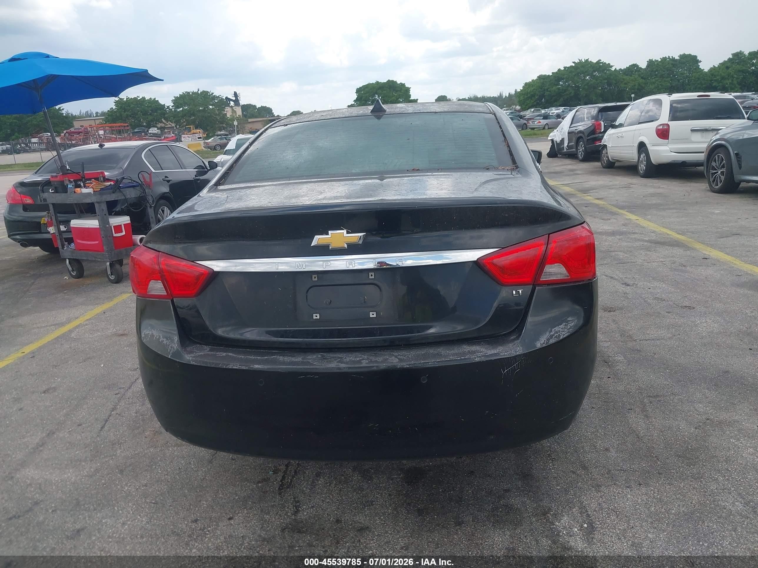 2014 Chevrolet Impala 2lt Black vin: 2G1125S33E9210309