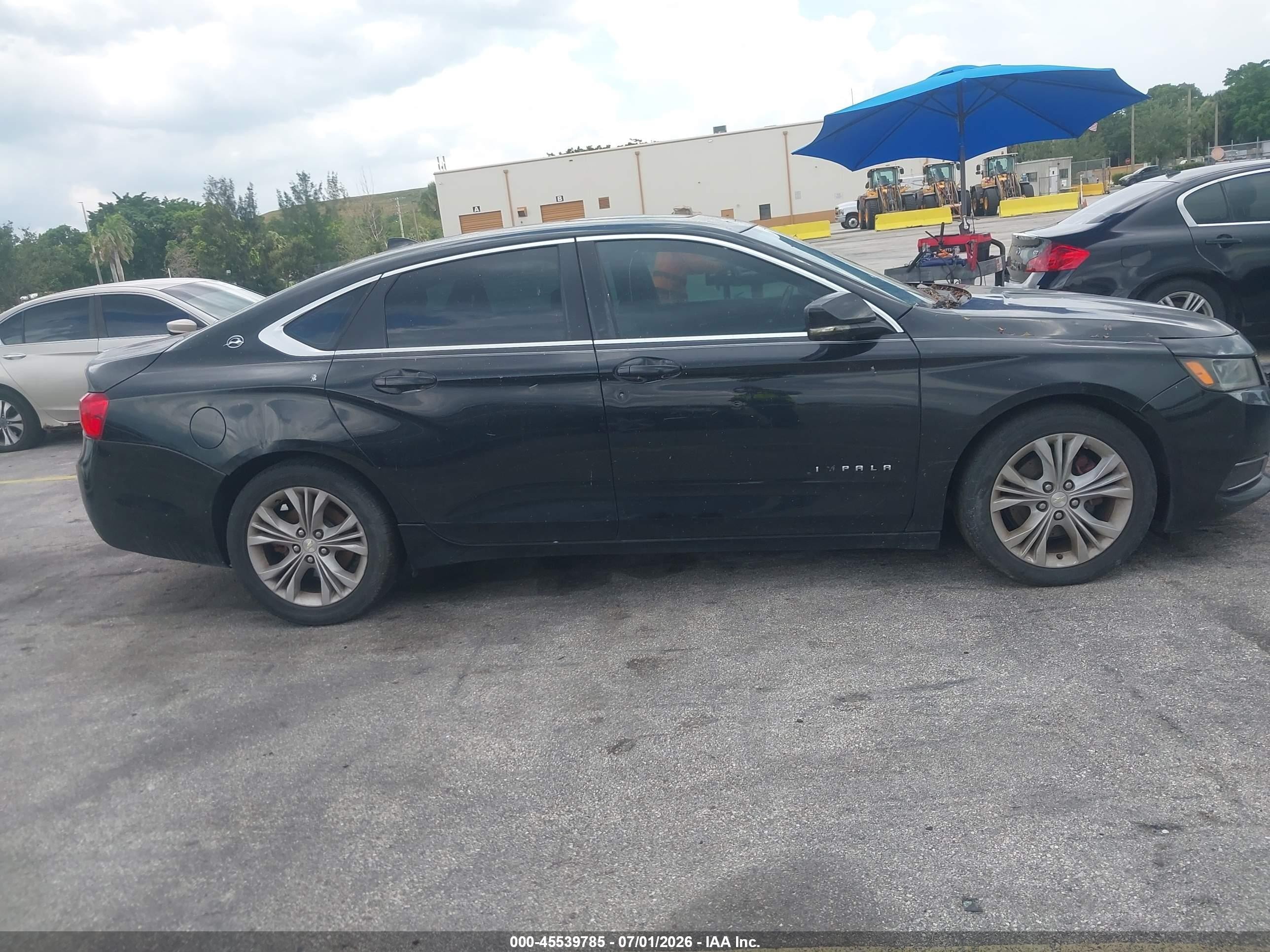 2014 Chevrolet Impala 2lt Black vin: 2G1125S33E9210309