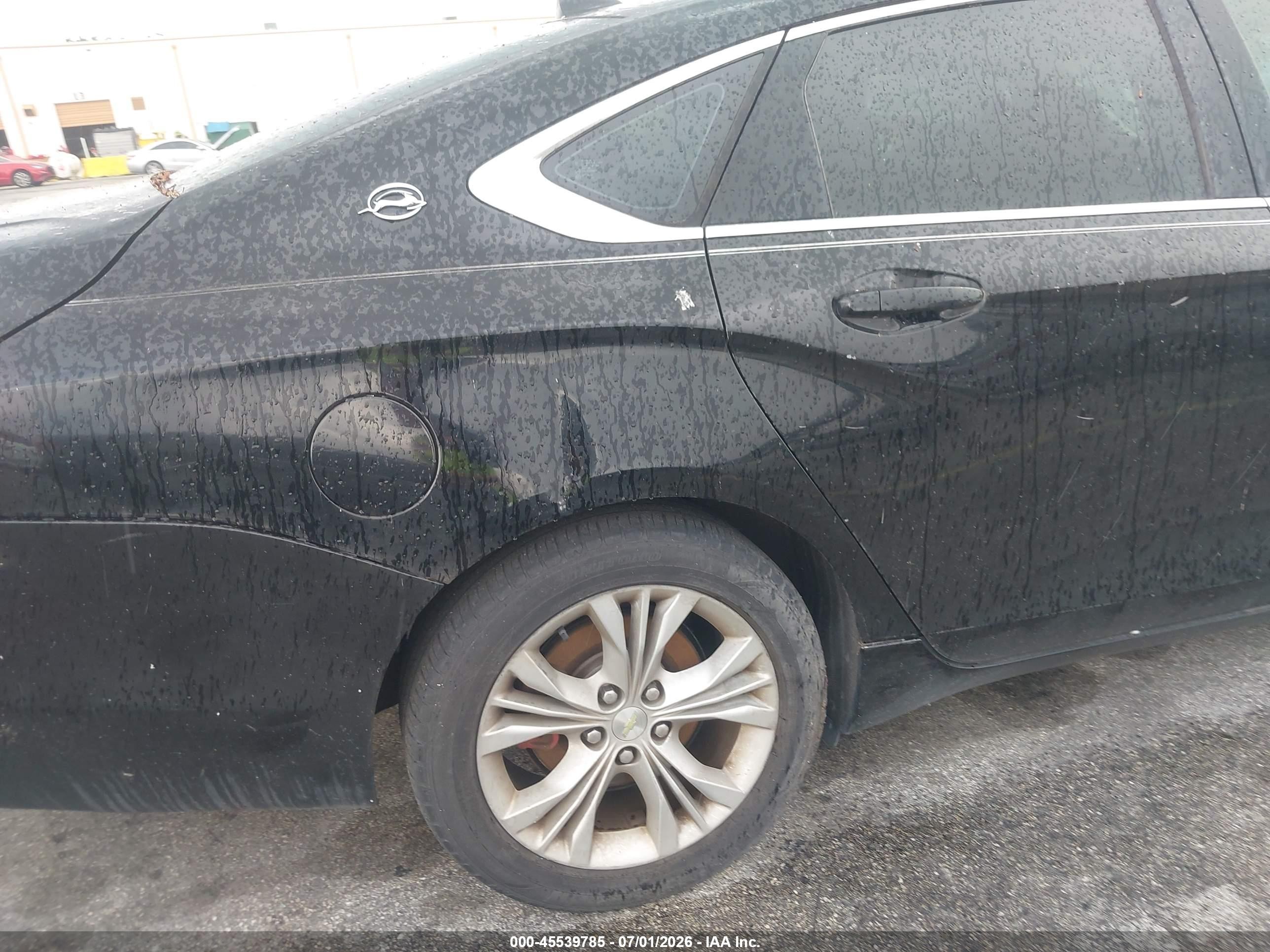 2014 Chevrolet Impala 2lt Black vin: 2G1125S33E9210309