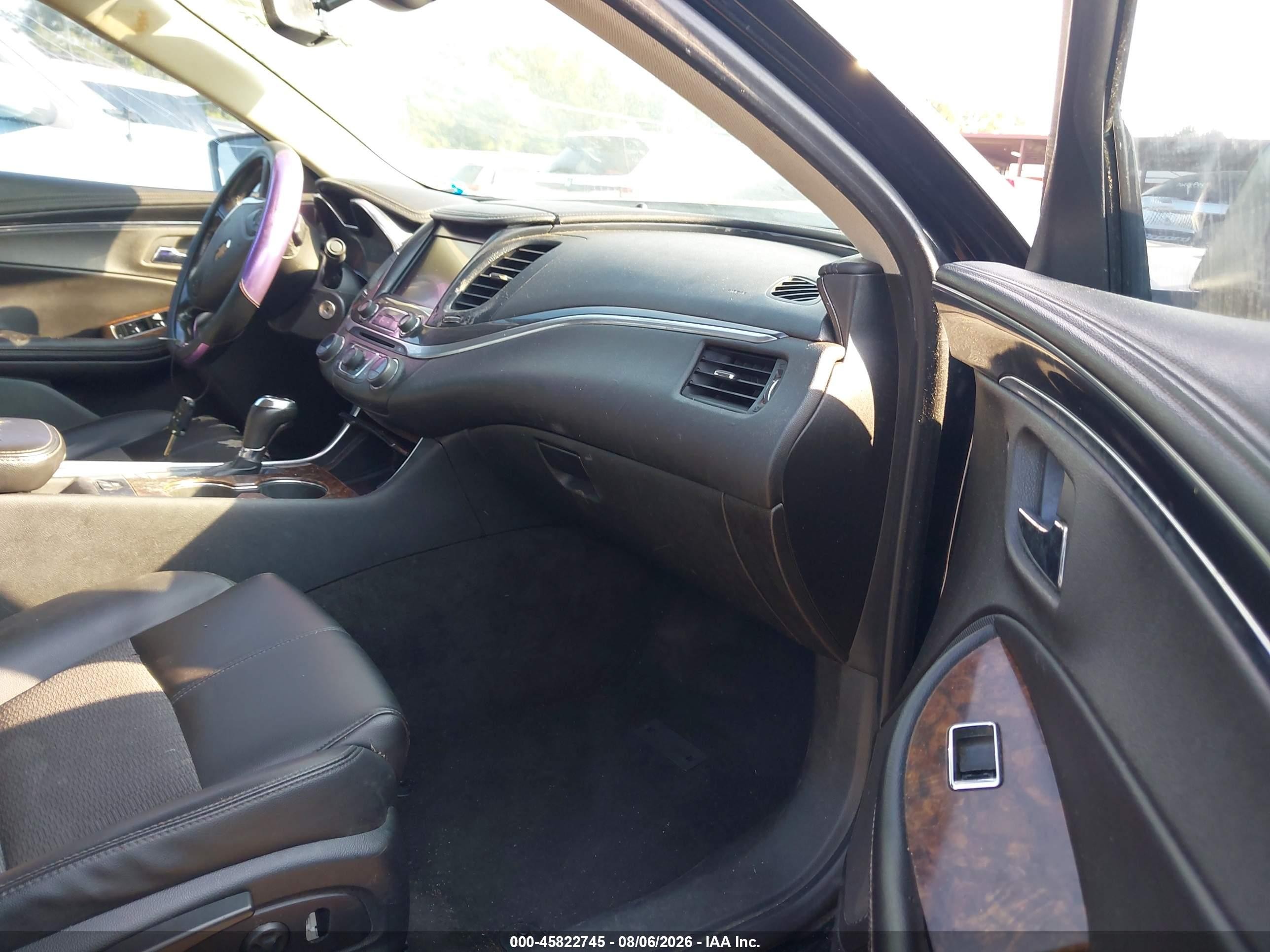 2014 Chevrolet Impala 2lt Black vin: 2G1125S33E9224601