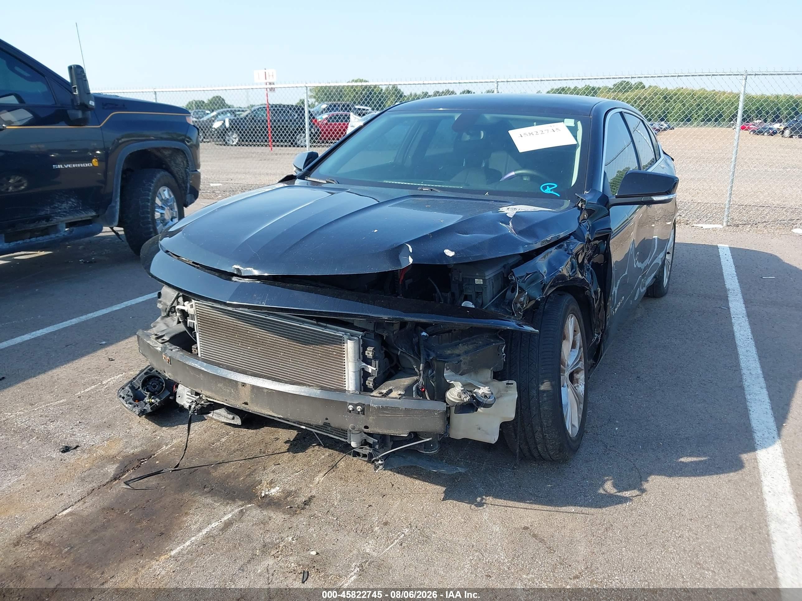2014 Chevrolet Impala 2lt Black vin: 2G1125S33E9224601