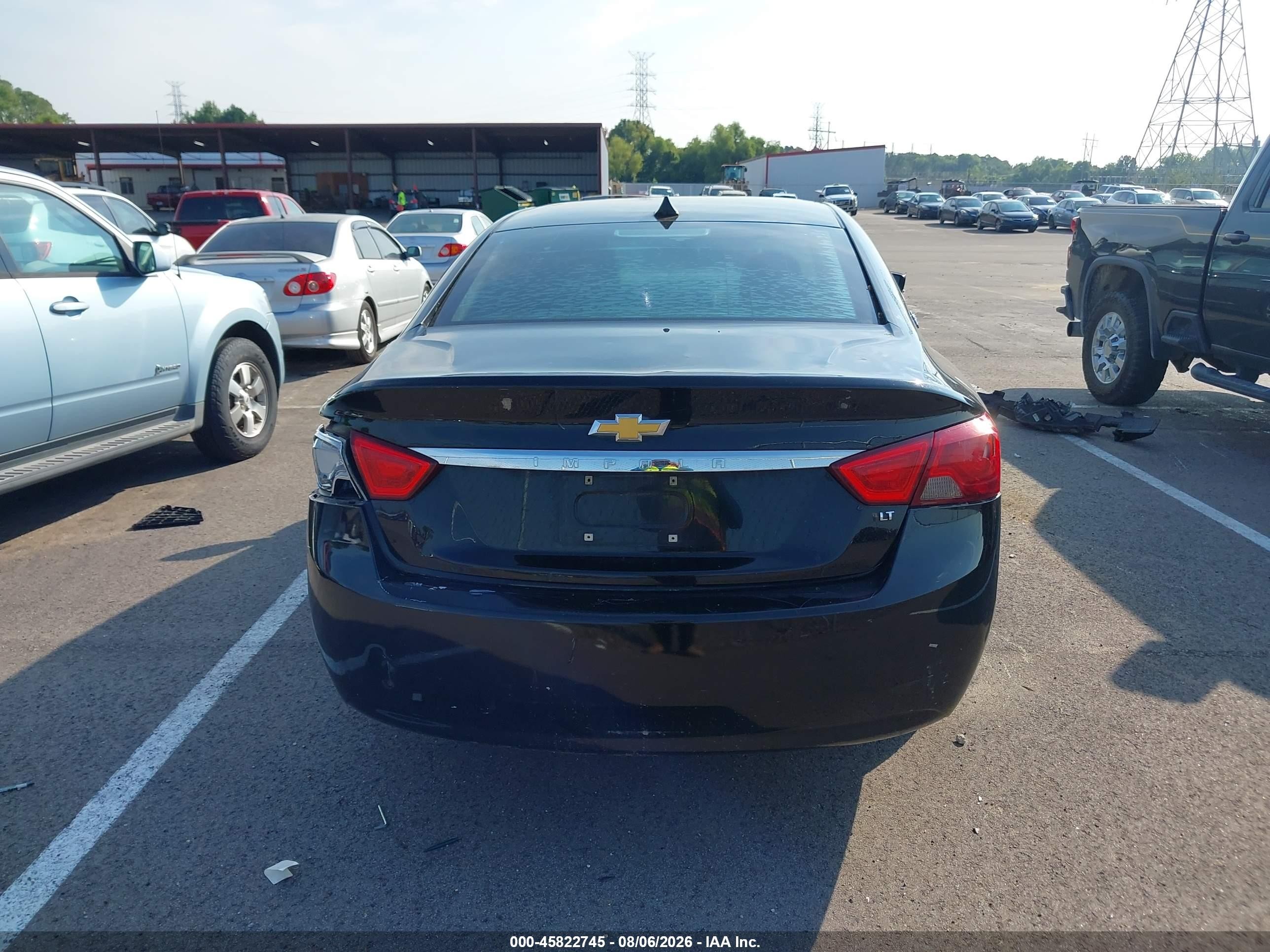 2014 Chevrolet Impala 2lt Black vin: 2G1125S33E9224601