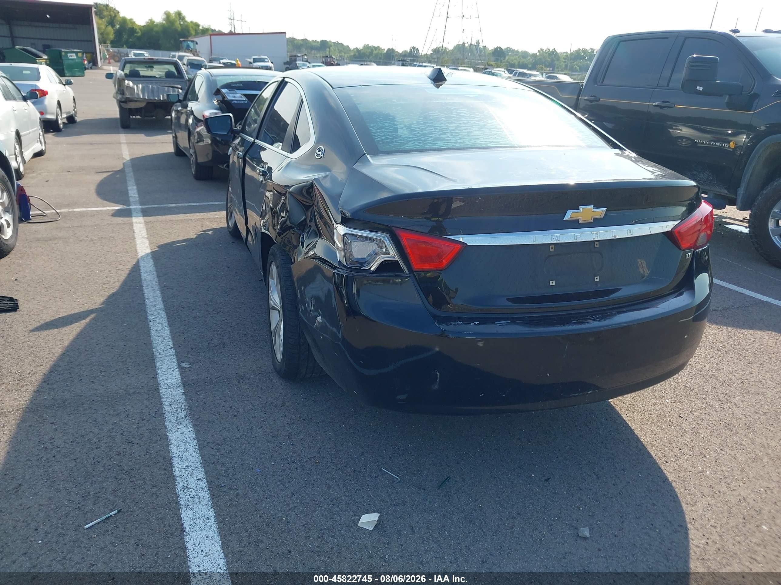 2014 Chevrolet Impala 2lt Black vin: 2G1125S33E9224601