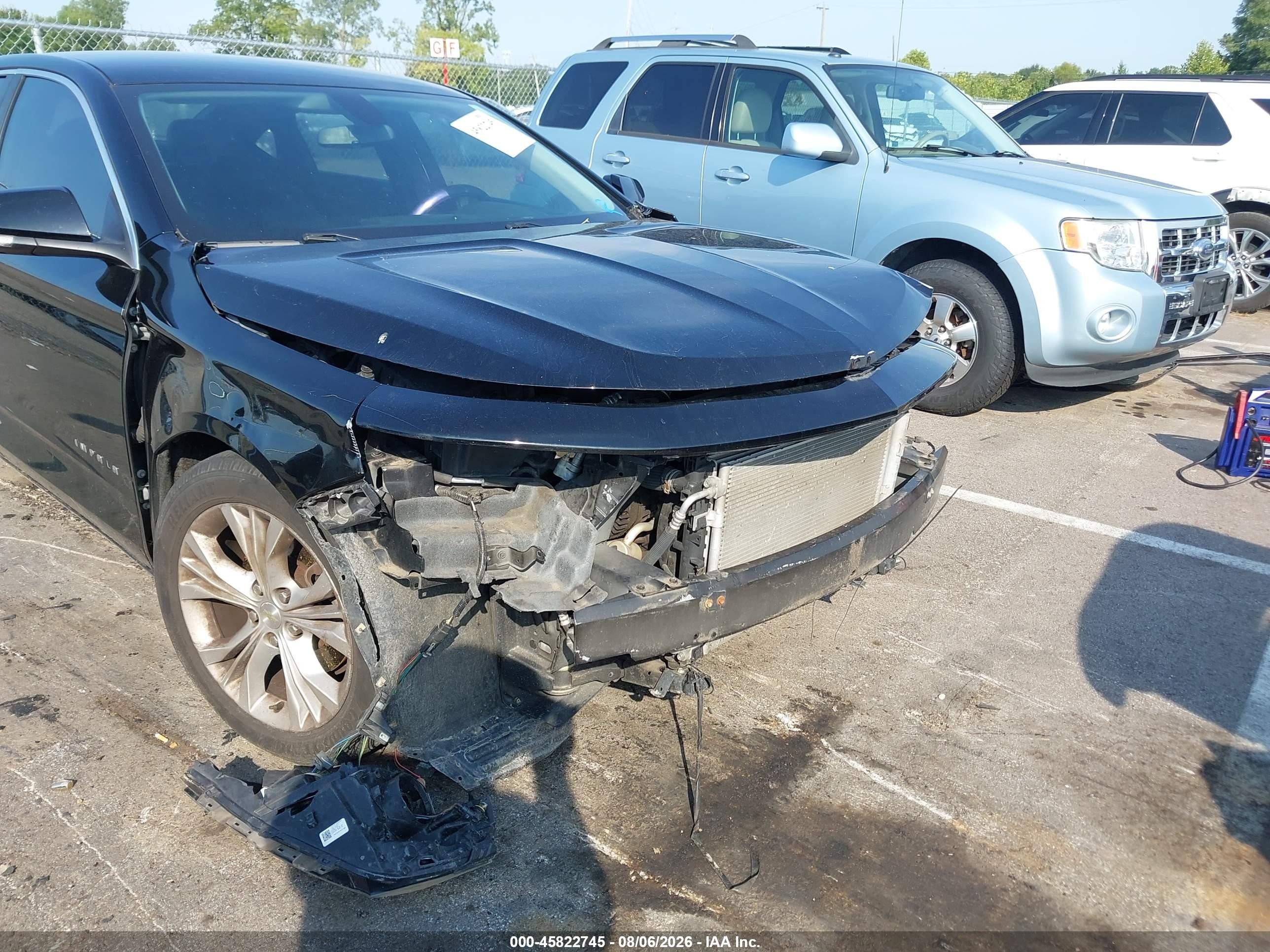 2014 Chevrolet Impala 2lt Black vin: 2G1125S33E9224601