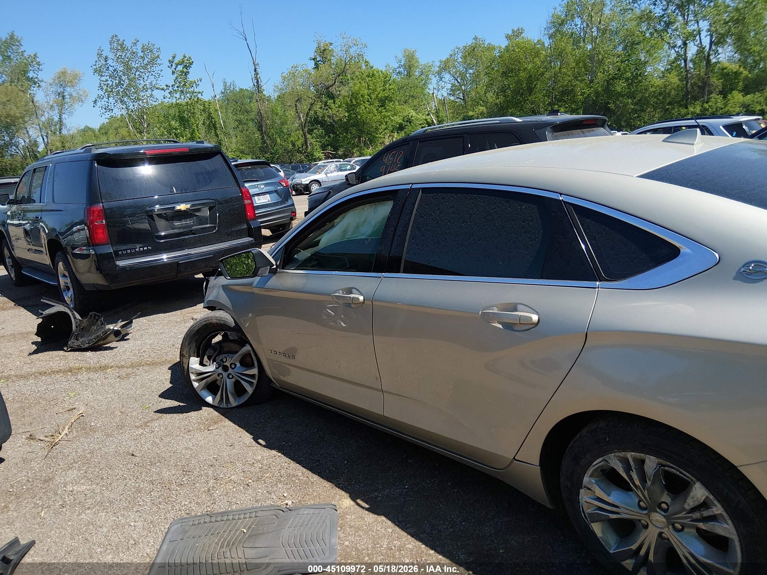 2014 Chevrolet Impala 2lt Gold vin: 2G1125S33E9251913