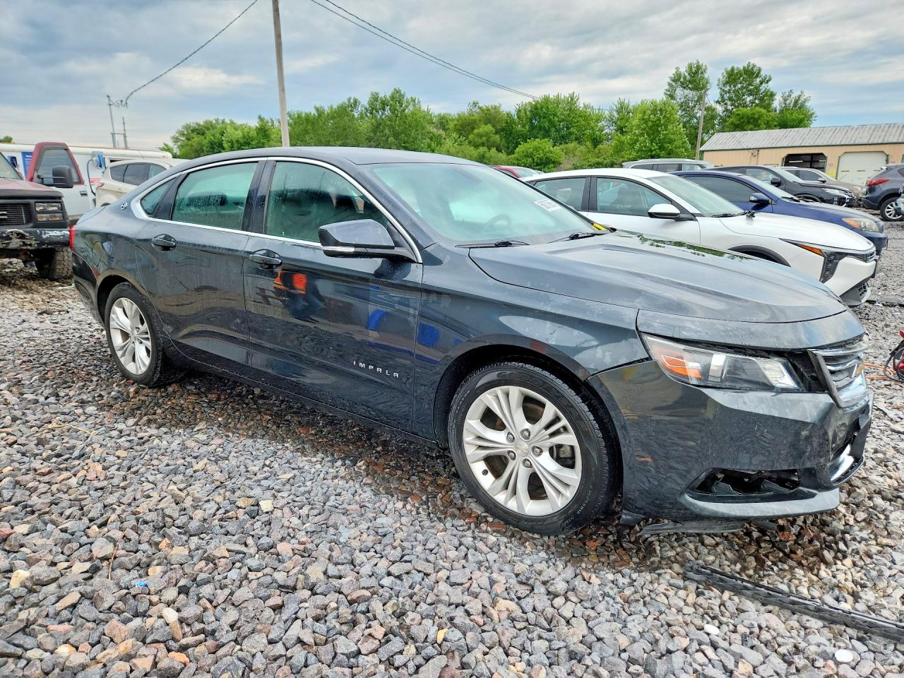 2014 Chevrolet Impala Lt Charcoal vin: 2G1125S33E9288556