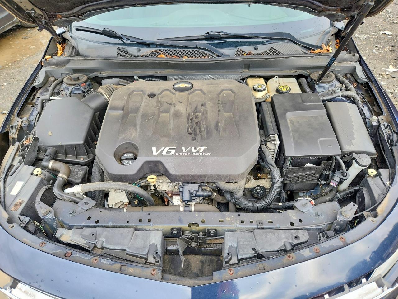 2014 Chevrolet Impala Lt Blue vin: 2G1125S33E9291098