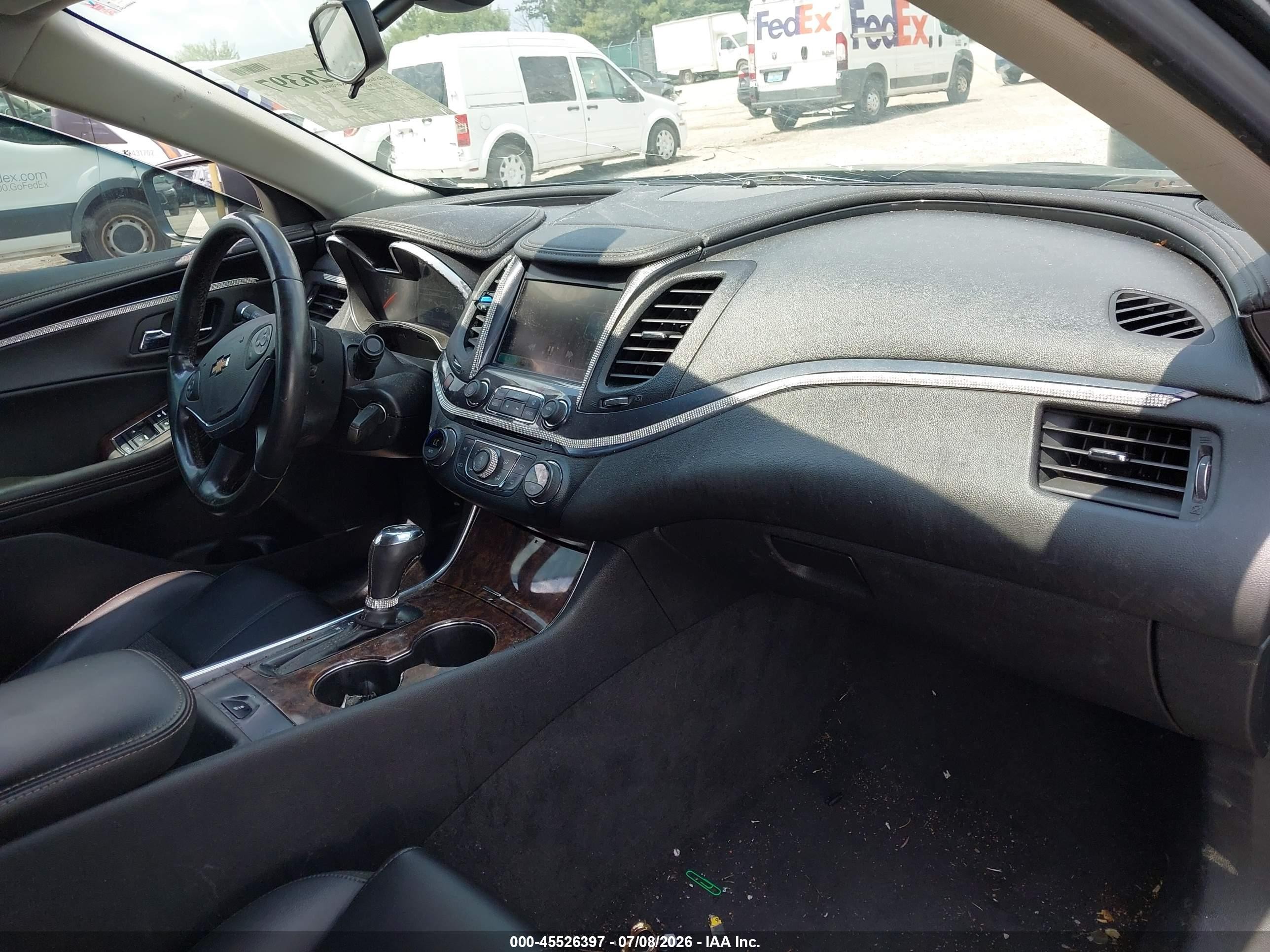 2014 Chevrolet Impala 2lt Black vin: 2G1125S33E9308840