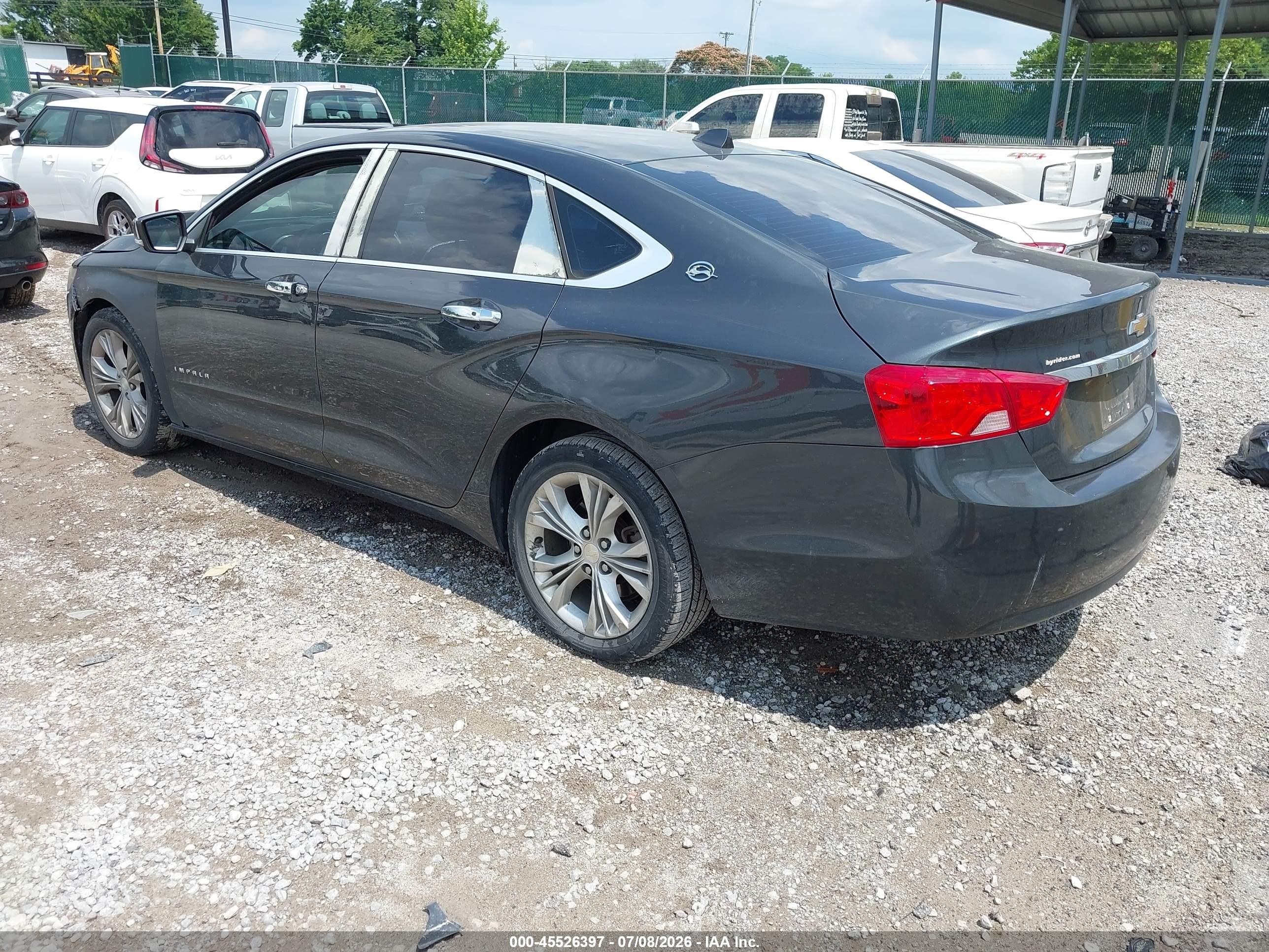 2014 Chevrolet Impala 2lt Black vin: 2G1125S33E9308840