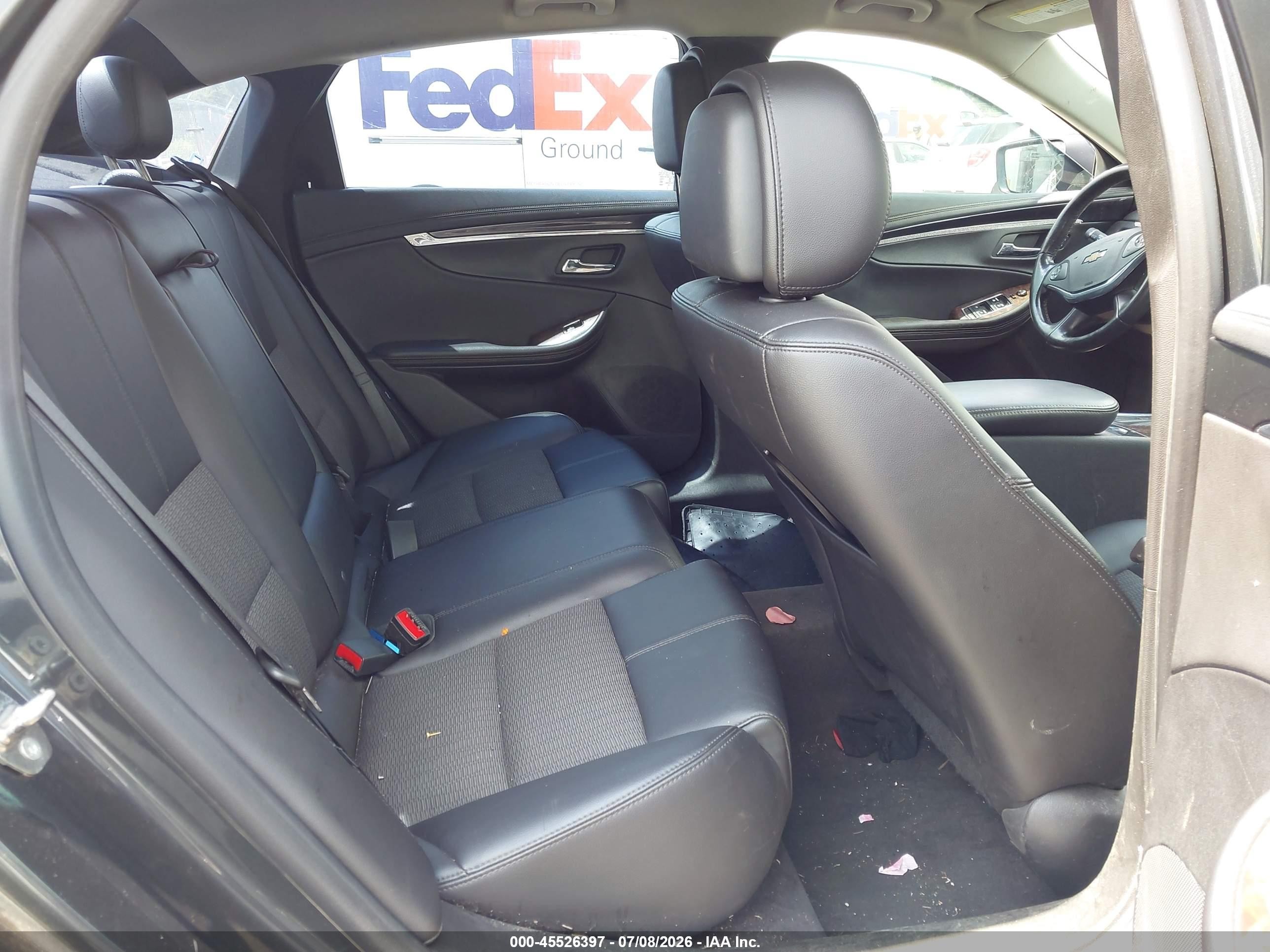 2014 Chevrolet Impala 2lt Black vin: 2G1125S33E9308840