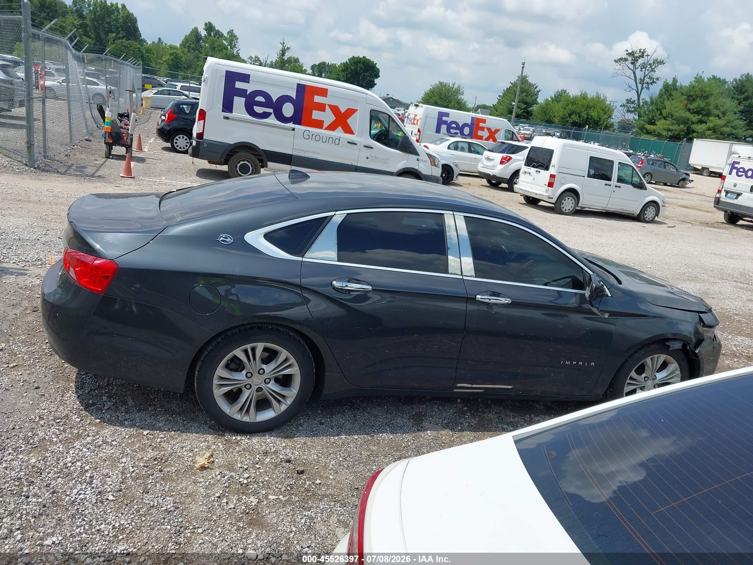 2014 Chevrolet Impala 2lt Black vin: 2G1125S33E9308840