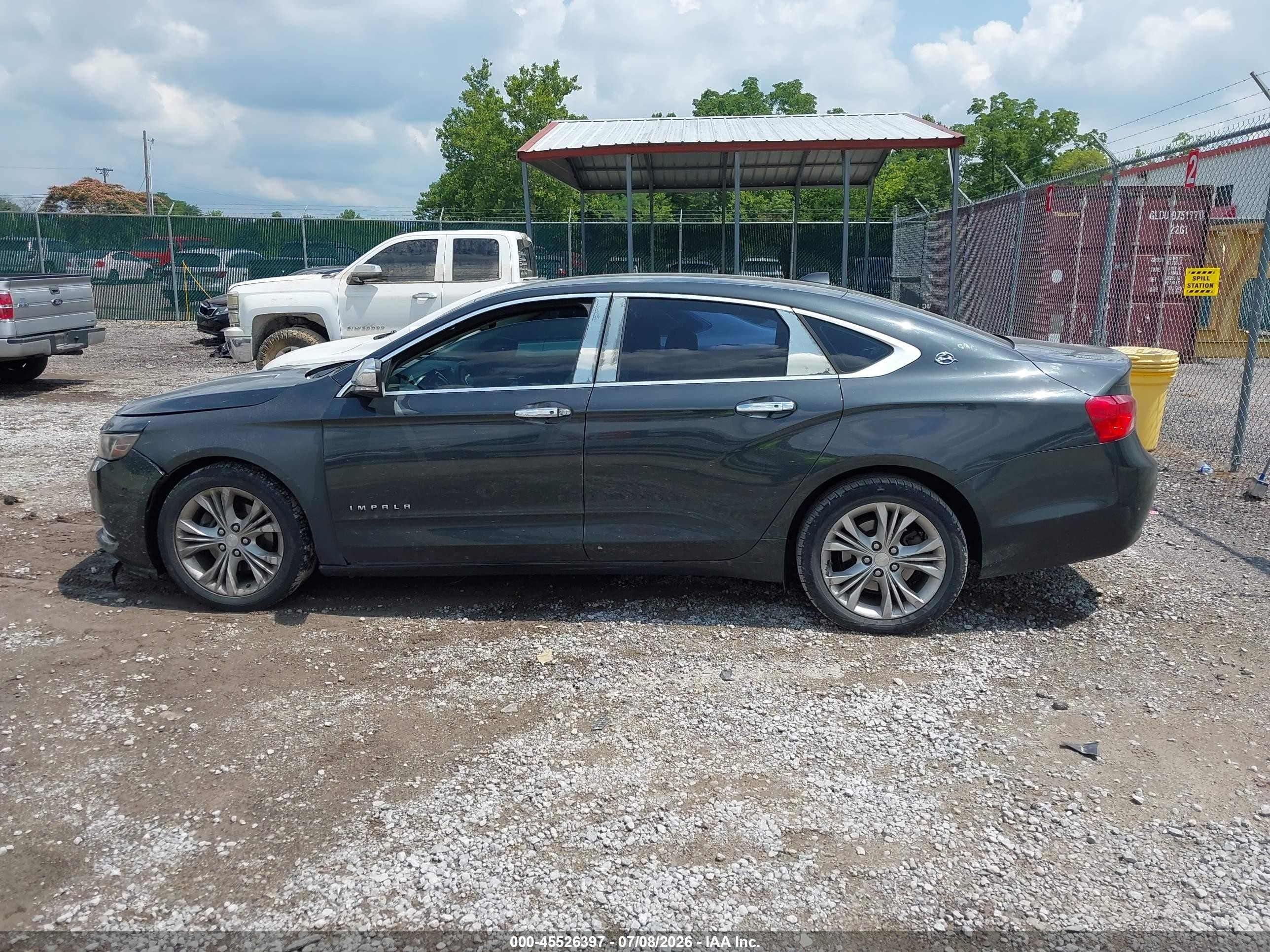 2014 Chevrolet Impala 2lt Black vin: 2G1125S33E9308840