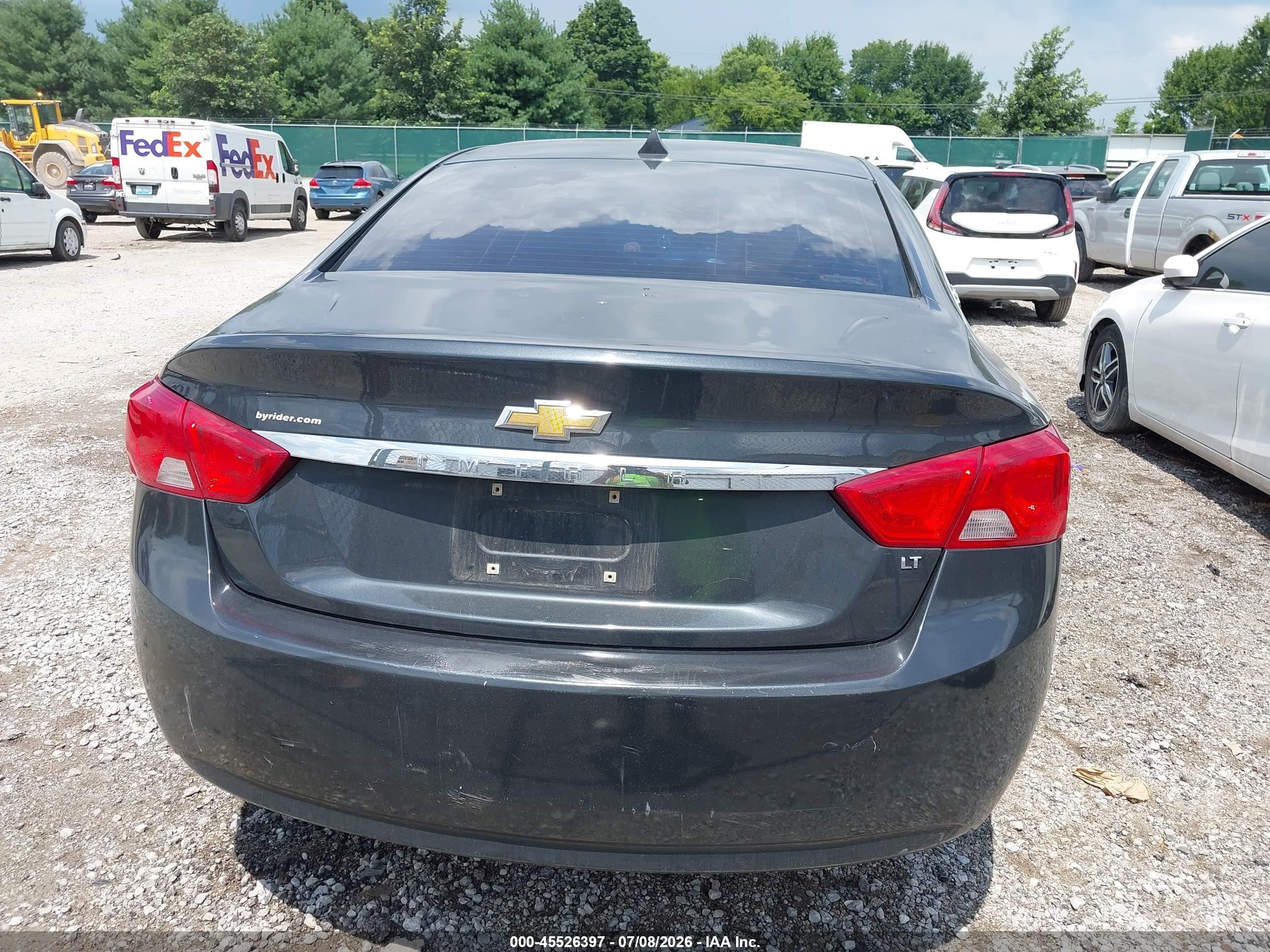 2014 Chevrolet Impala 2lt Black vin: 2G1125S33E9308840