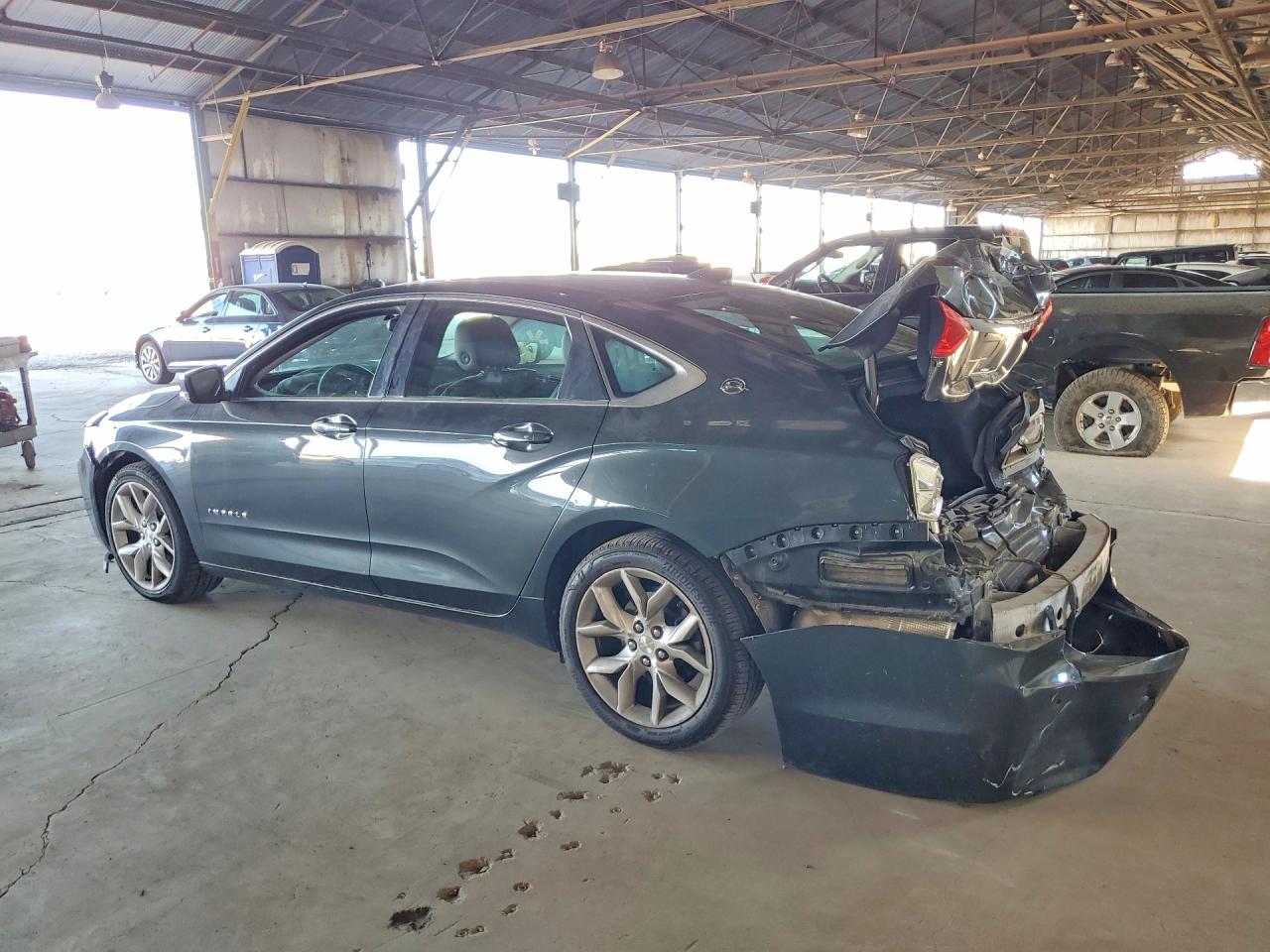 2015 Chevrolet Impala Lt Charcoal vin: 2G1125S33F9124368