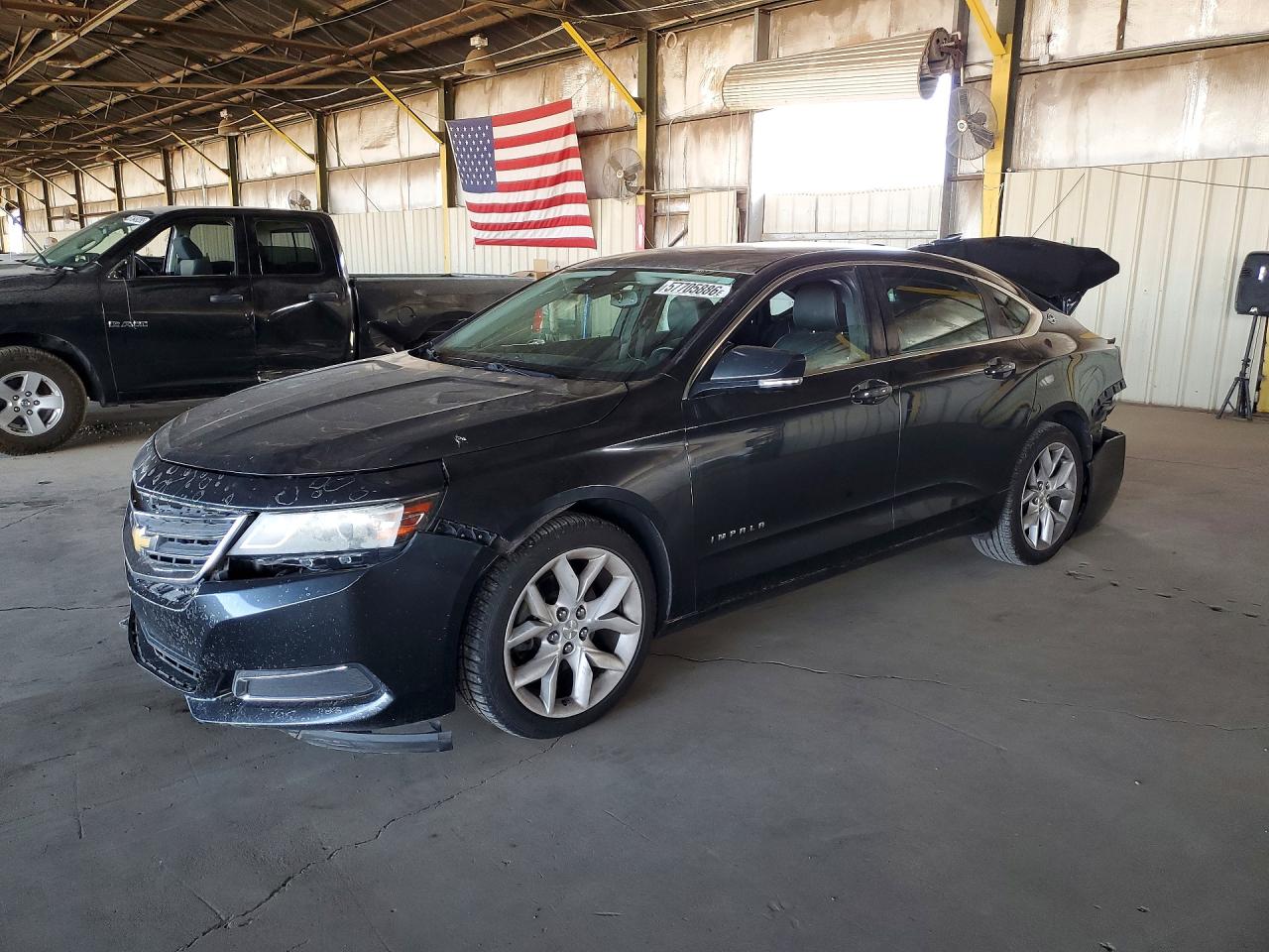 2015 Chevrolet Impala Lt Charcoal vin: 2G1125S33F9124368