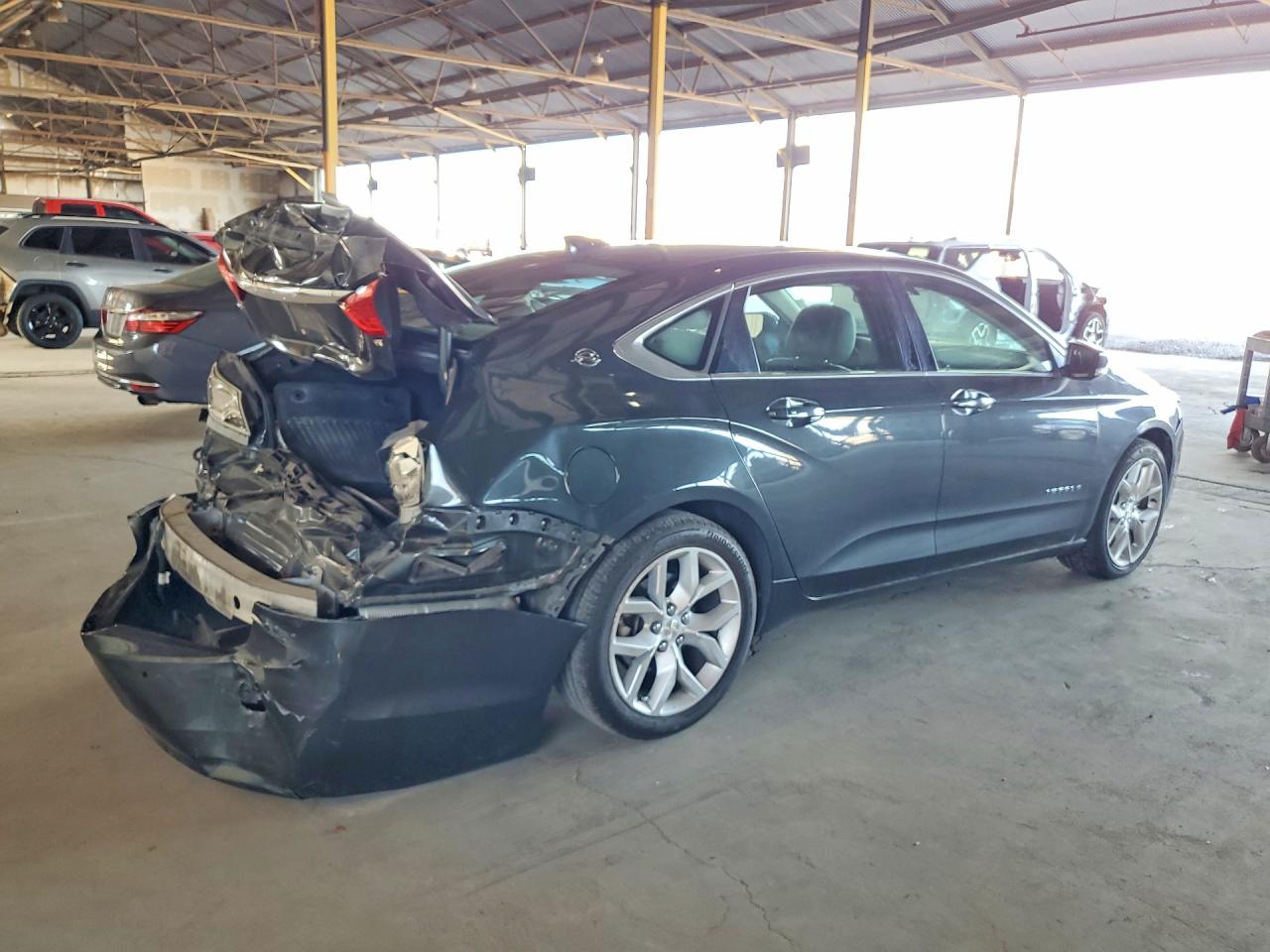 2015 Chevrolet Impala Lt Charcoal vin: 2G1125S33F9124368