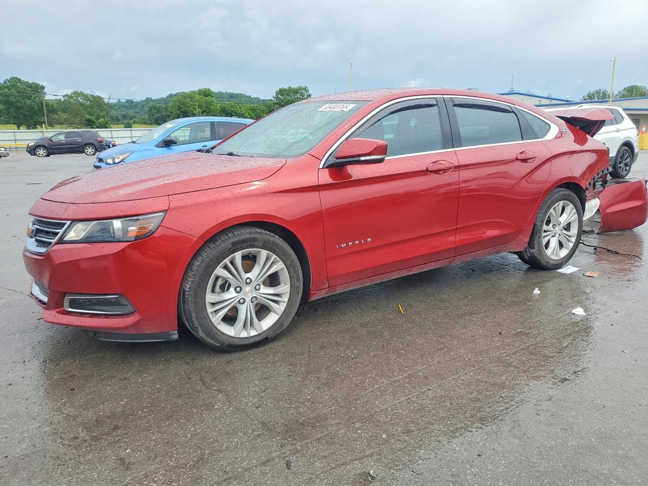 2015 Chevrolet Impala Lt (2lt) Red vin: 2G1125S33F9166989
