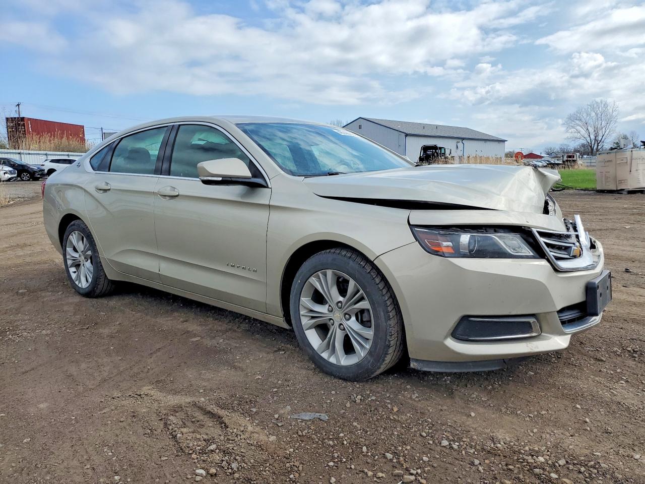 2015 Chevrolet Impala Lt Beige vin: 2G1125S33F9264498