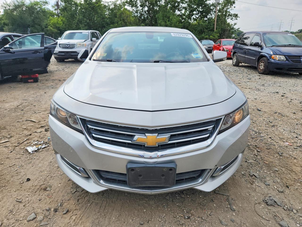 2015 Chevrolet Impala Lt Silver vin: 2G1125S33F9281219