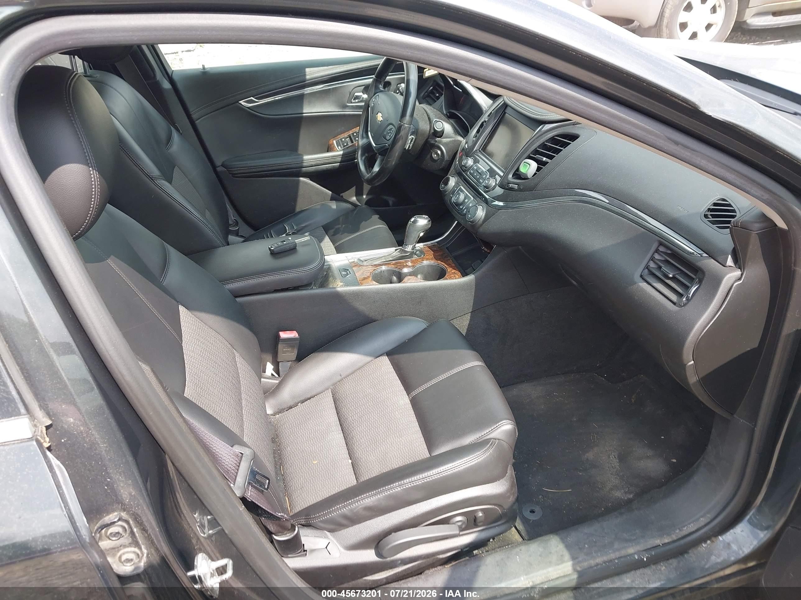 2014 Chevrolet Impala 2lt Gray vin: 2G1125S34E9112339