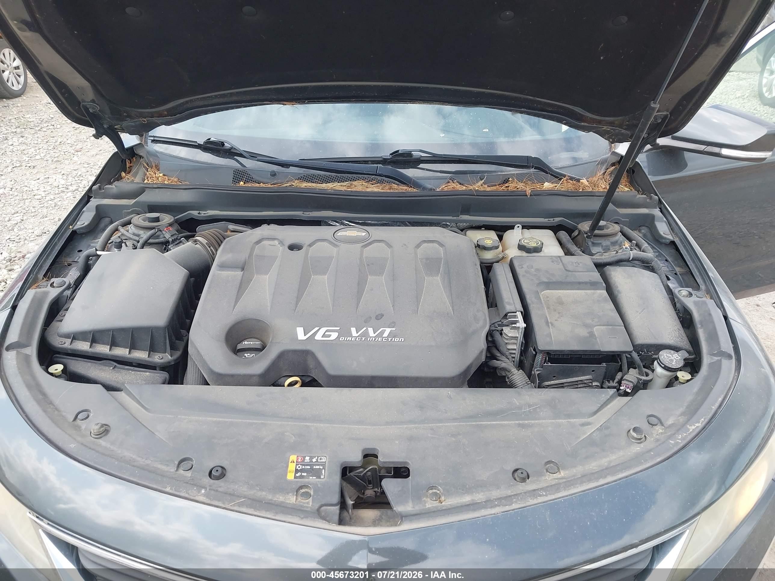 2014 Chevrolet Impala 2lt Gray vin: 2G1125S34E9112339