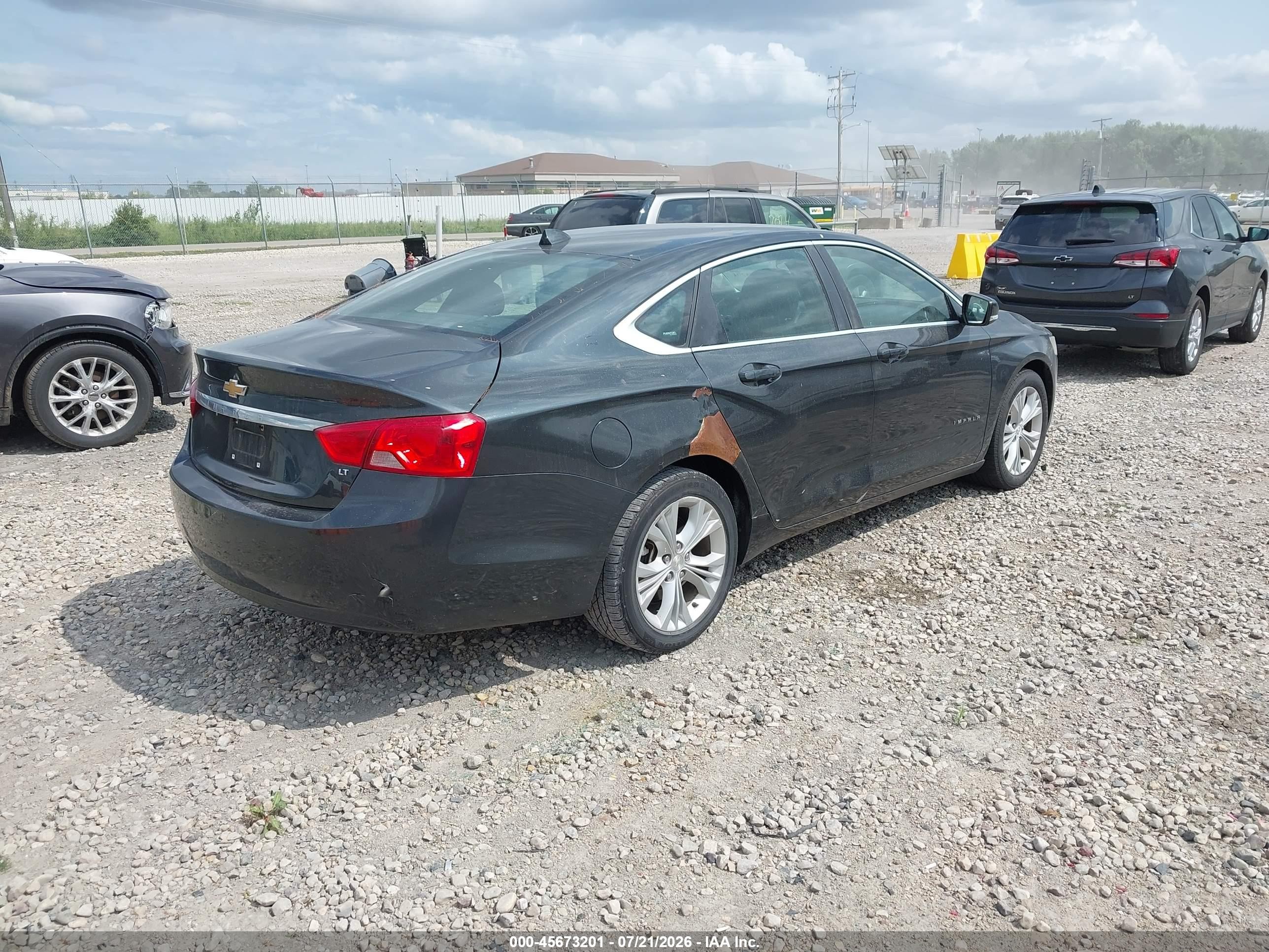 2014 Chevrolet Impala 2lt Gray vin: 2G1125S34E9112339