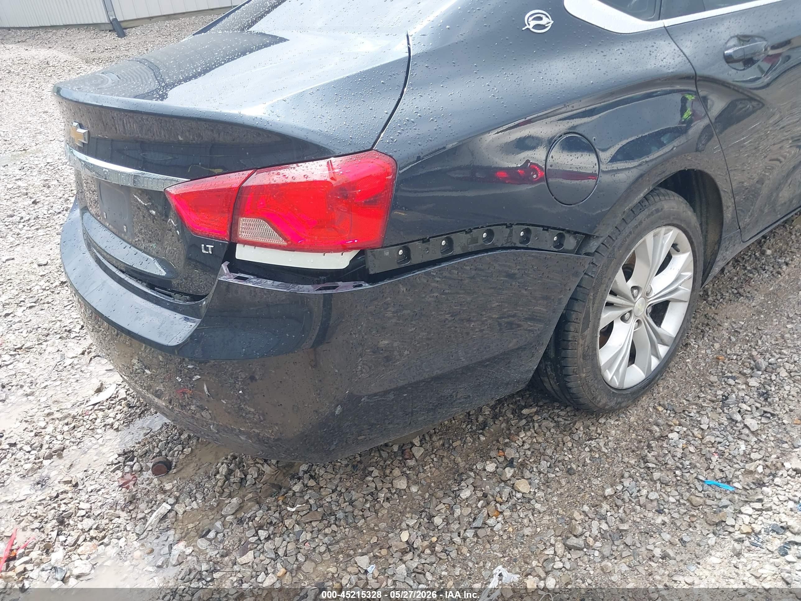 2014 Chevrolet Impala 2lt Blue vin: 2G1125S34E9244016
