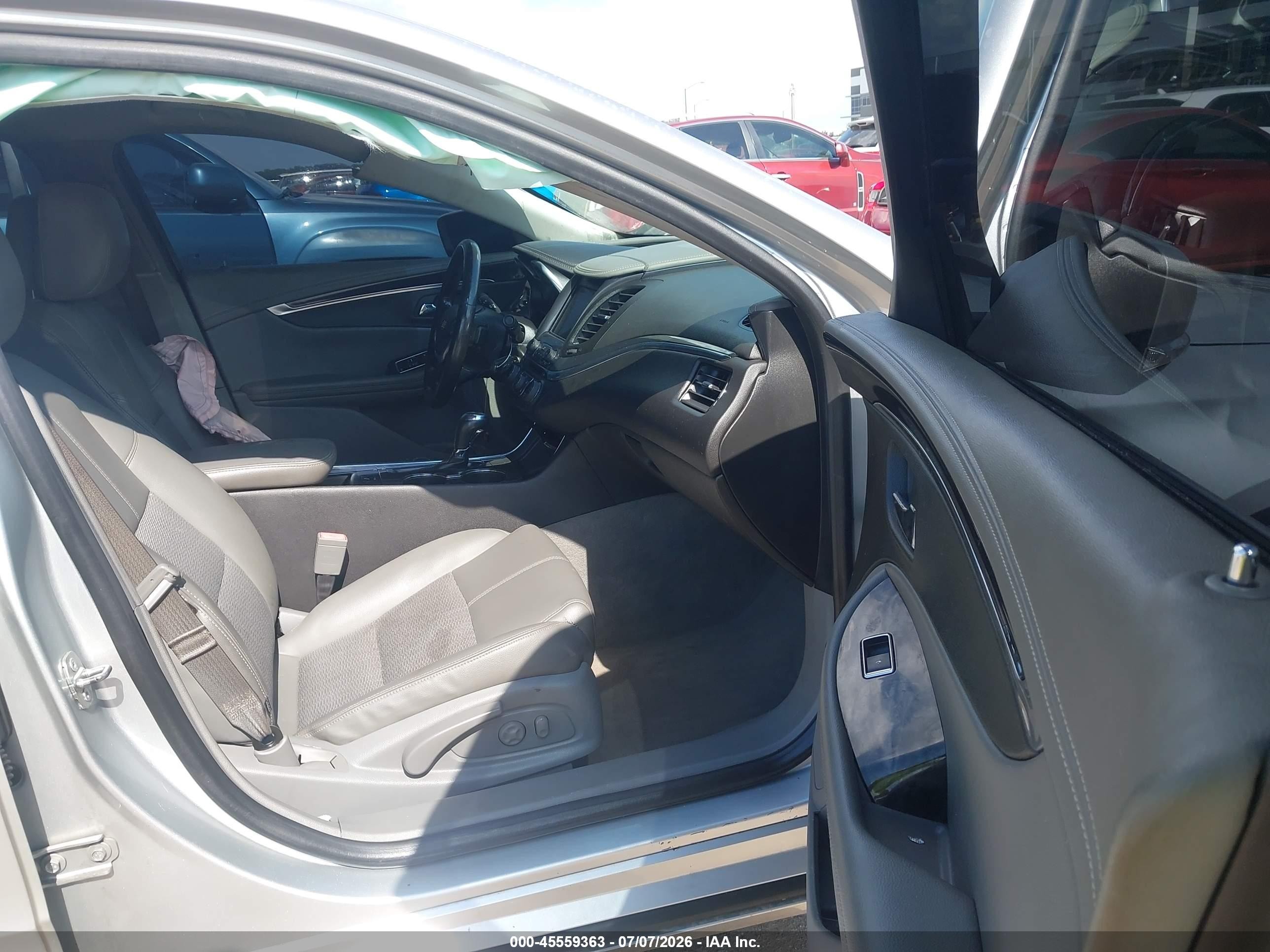 2014 Chevrolet Impala 2lt Silver vin: 2G1125S34E9244954