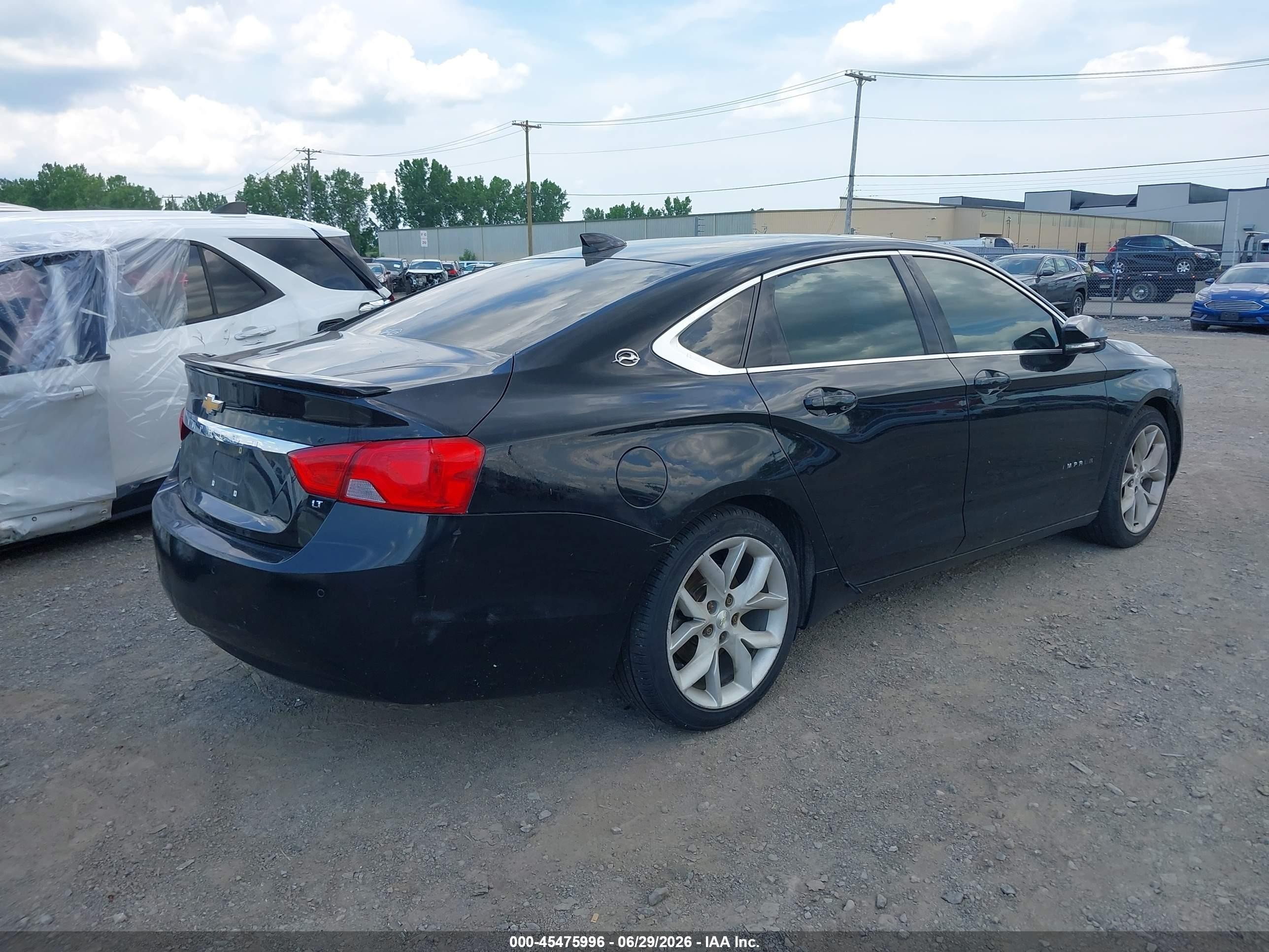 2015 Chevrolet Impala 2lt Black vin: 2G1125S34F9117509