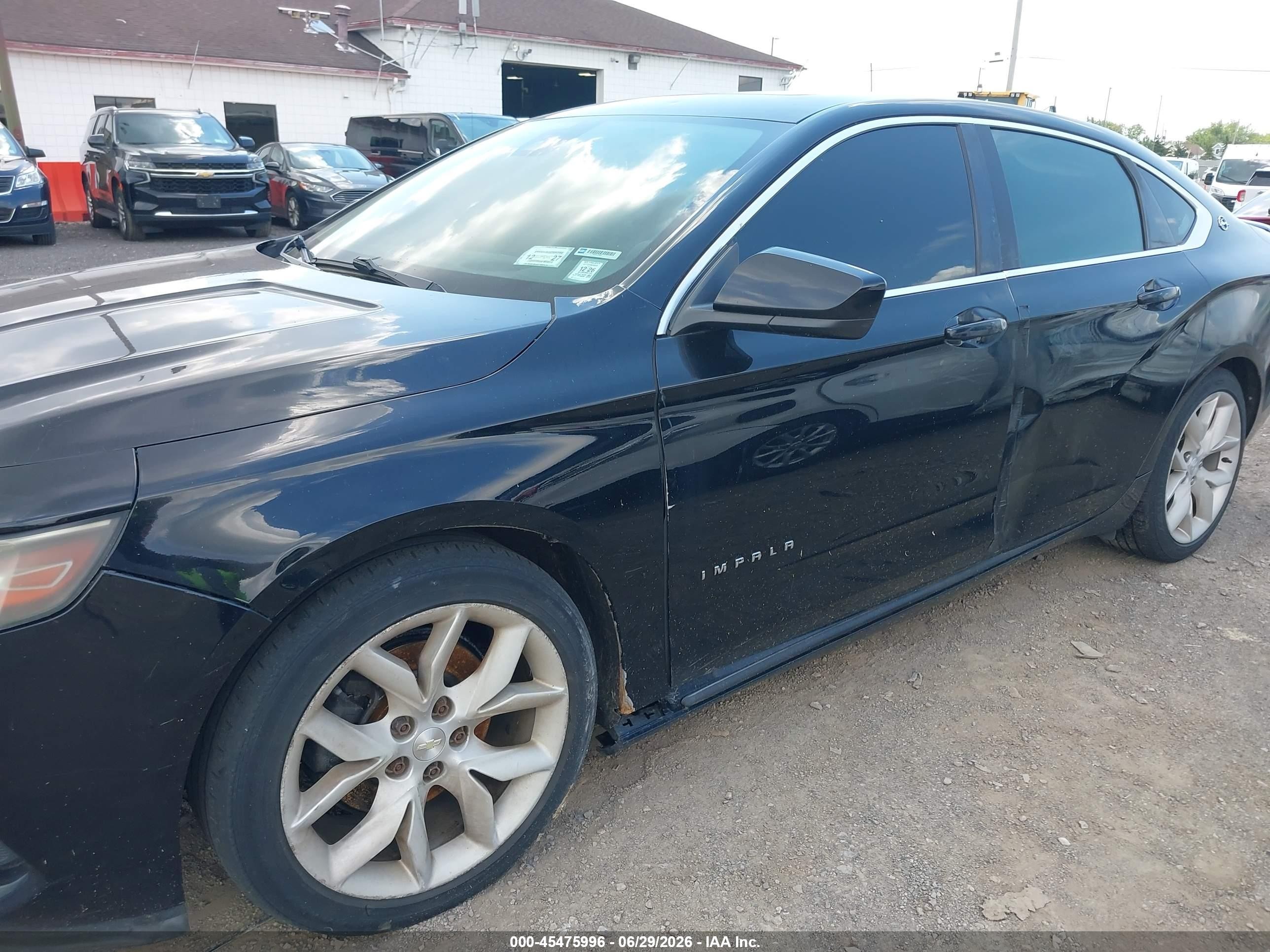 2015 Chevrolet Impala 2lt Black vin: 2G1125S34F9117509