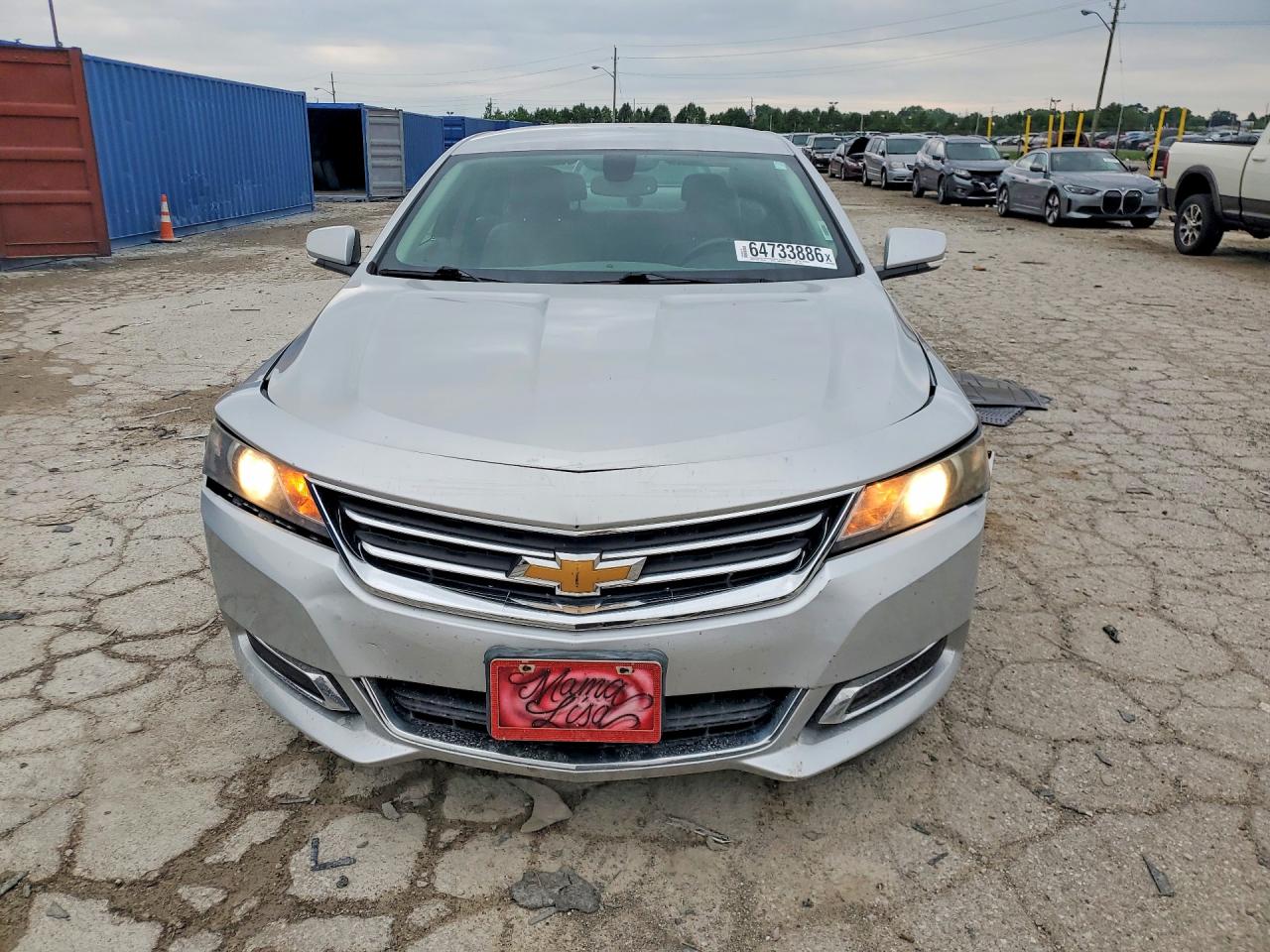 2015 Chevrolet Impala Lt Серебряный vin: 2G1125S34F9123472