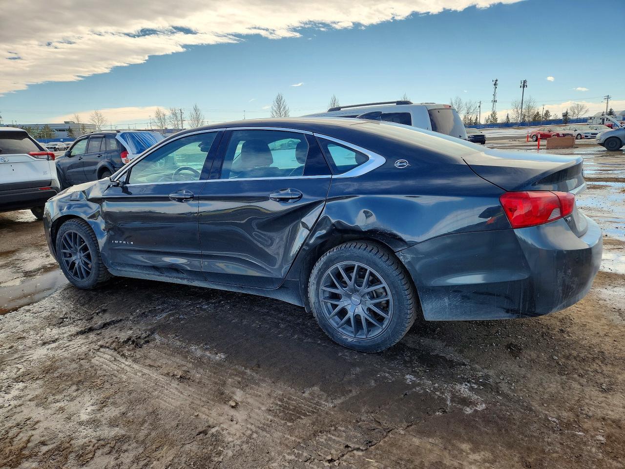 2015 Chevrolet Impala Lt Charcoal vin: 2G1125S34F9193361