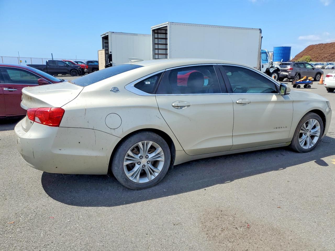 2015 Chevrolet Impala Lt Beige vin: 2G1125S34F9257236
