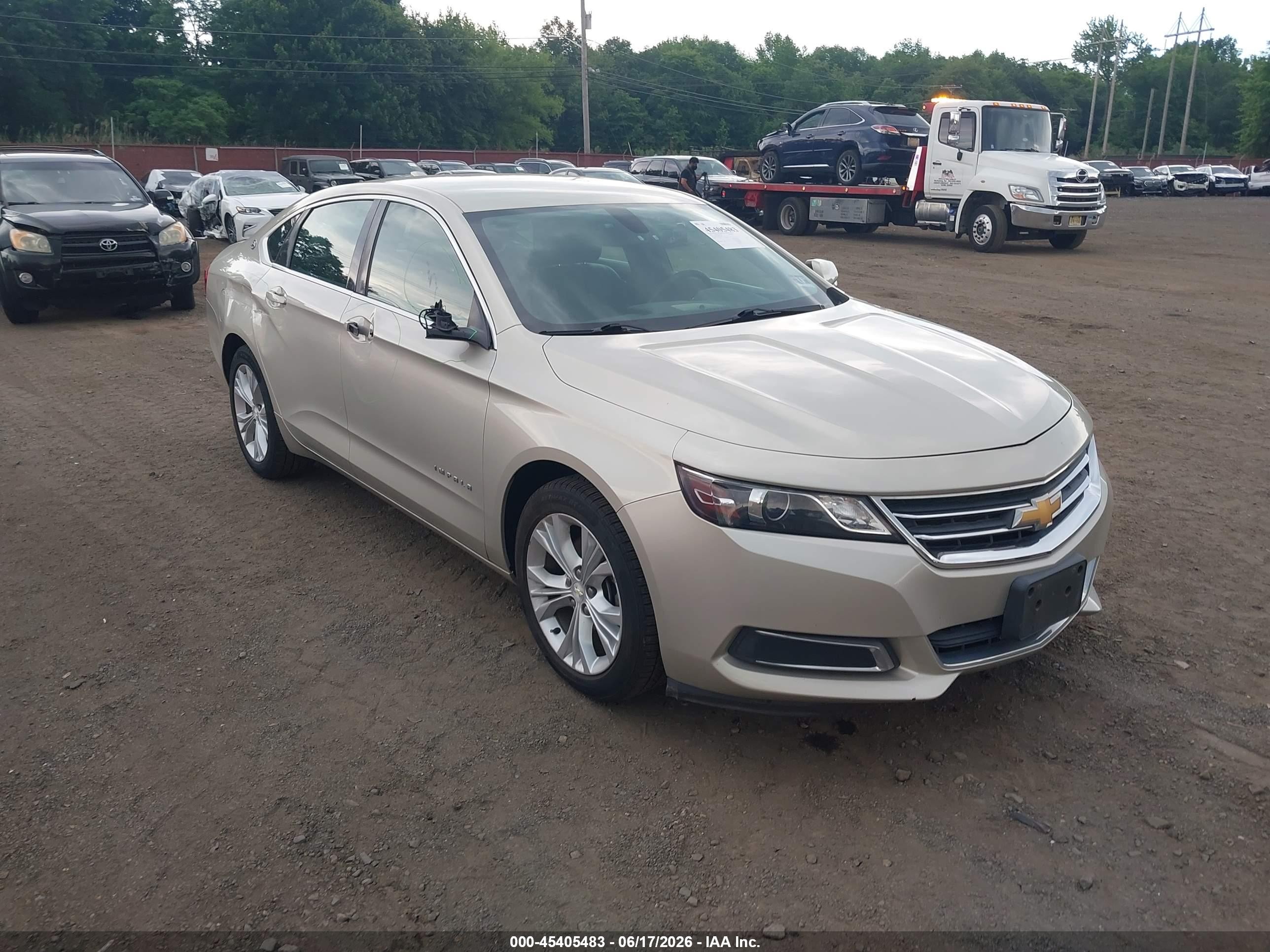 2015 Chevrolet Impala 2lt Beige vin: 2G1125S34F9265188
